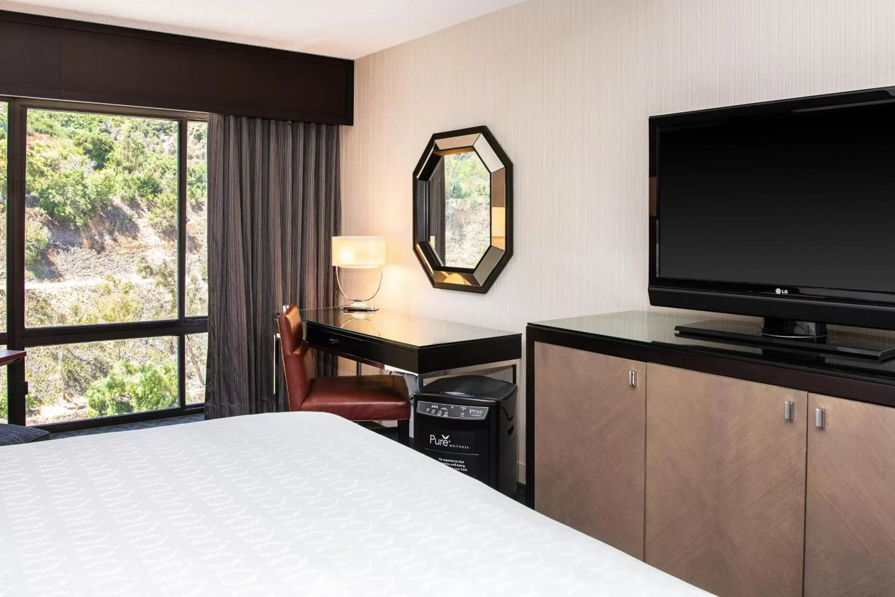 Photo of the whole room, TV/Entertainment Center in Sheraton Mission Valley San Diego Hotel
