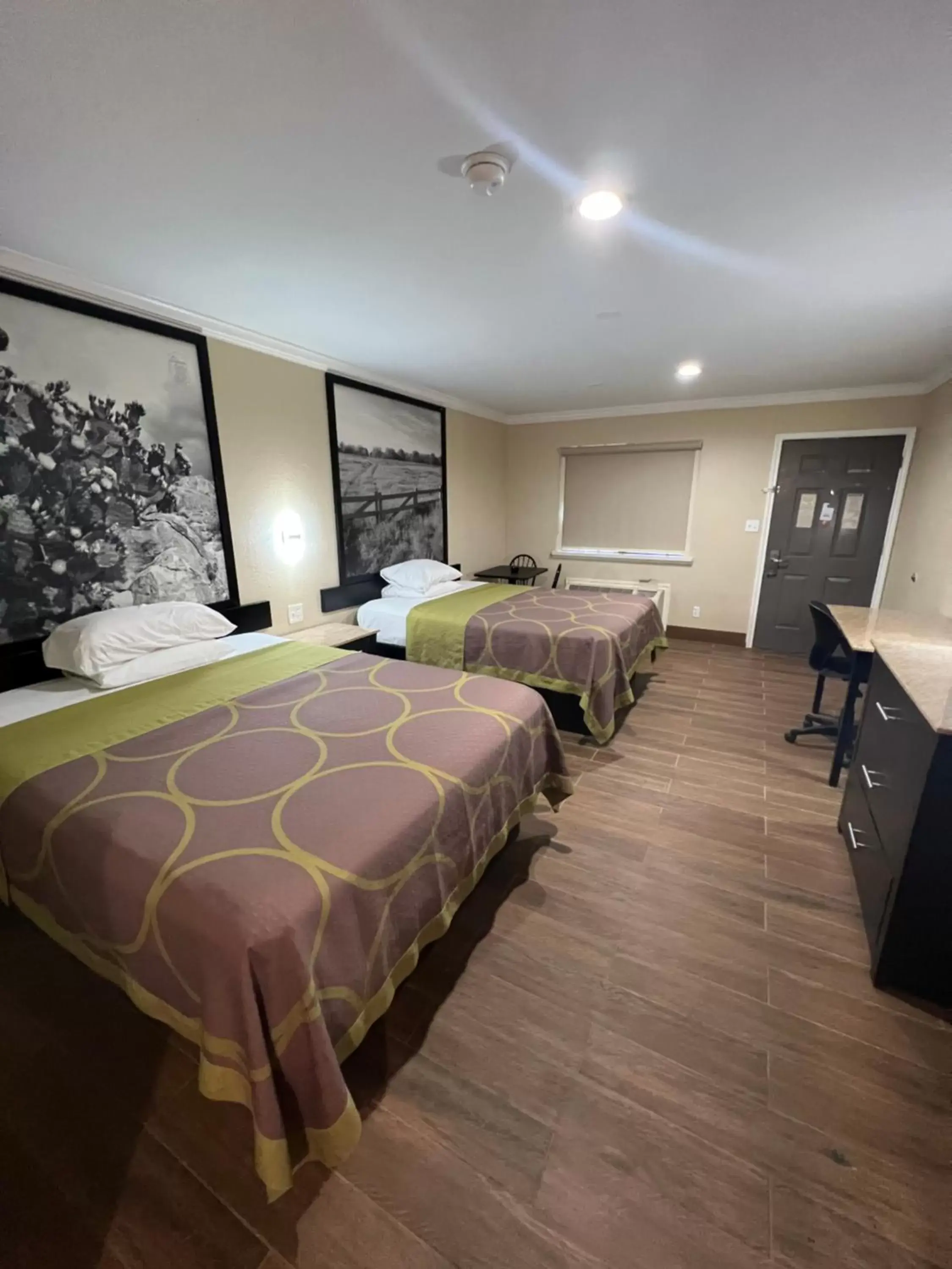 Bedroom in Super 8 by Wyndham McAllen-Downtown-Airport-LA Plaza Mall