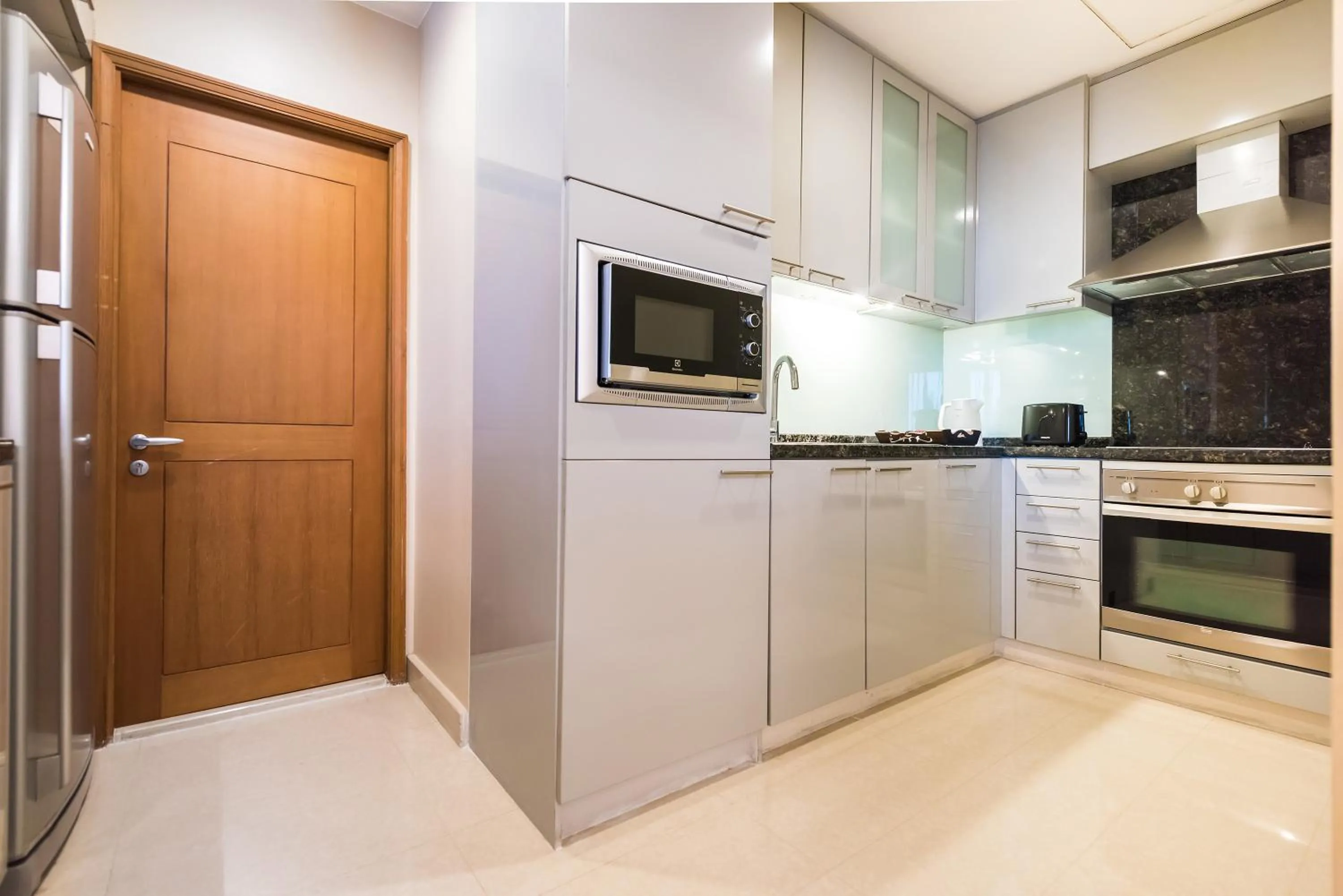 Kitchen or kitchenette in Ascott Sathorn Bangkok