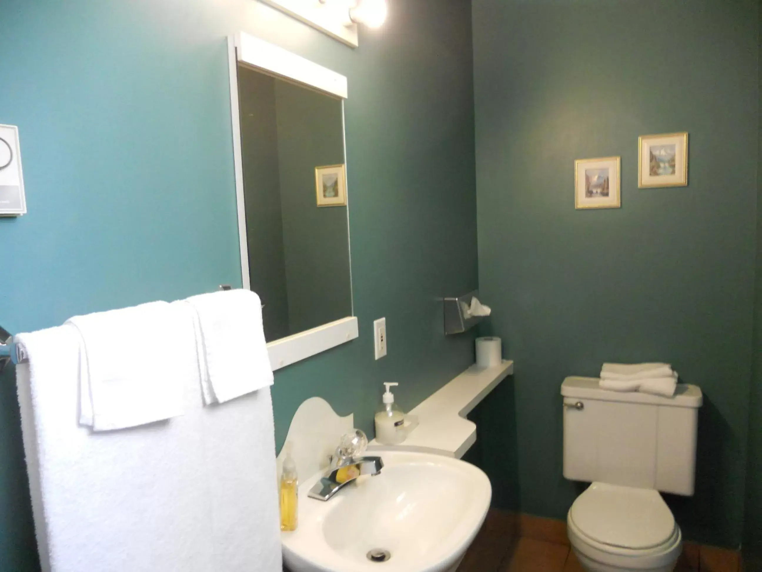 Bathroom in Motel Normandie