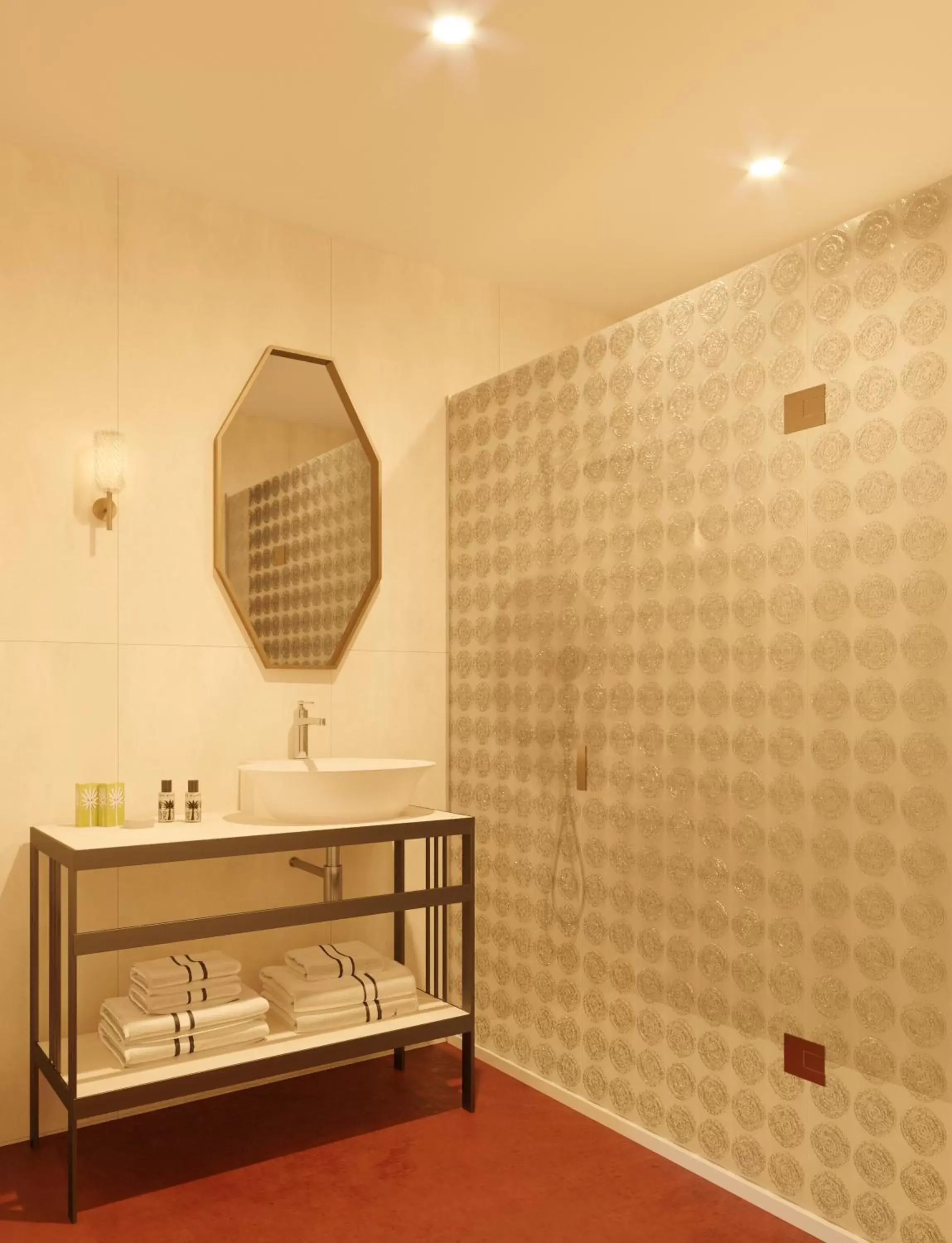 Bathroom in Hotel Giorgione