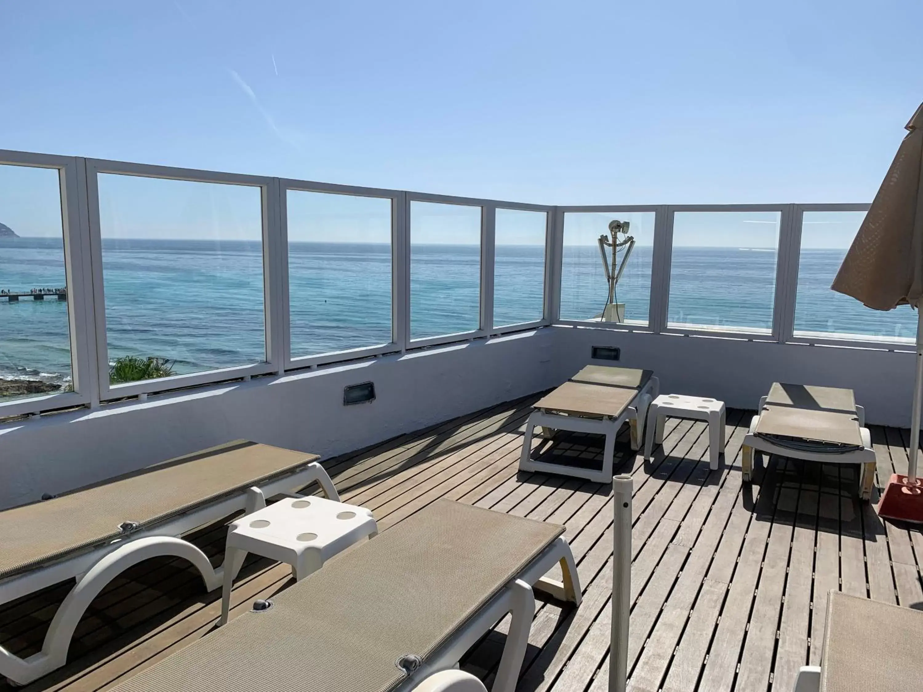 Solarium, Sea View in Hotel Voramar