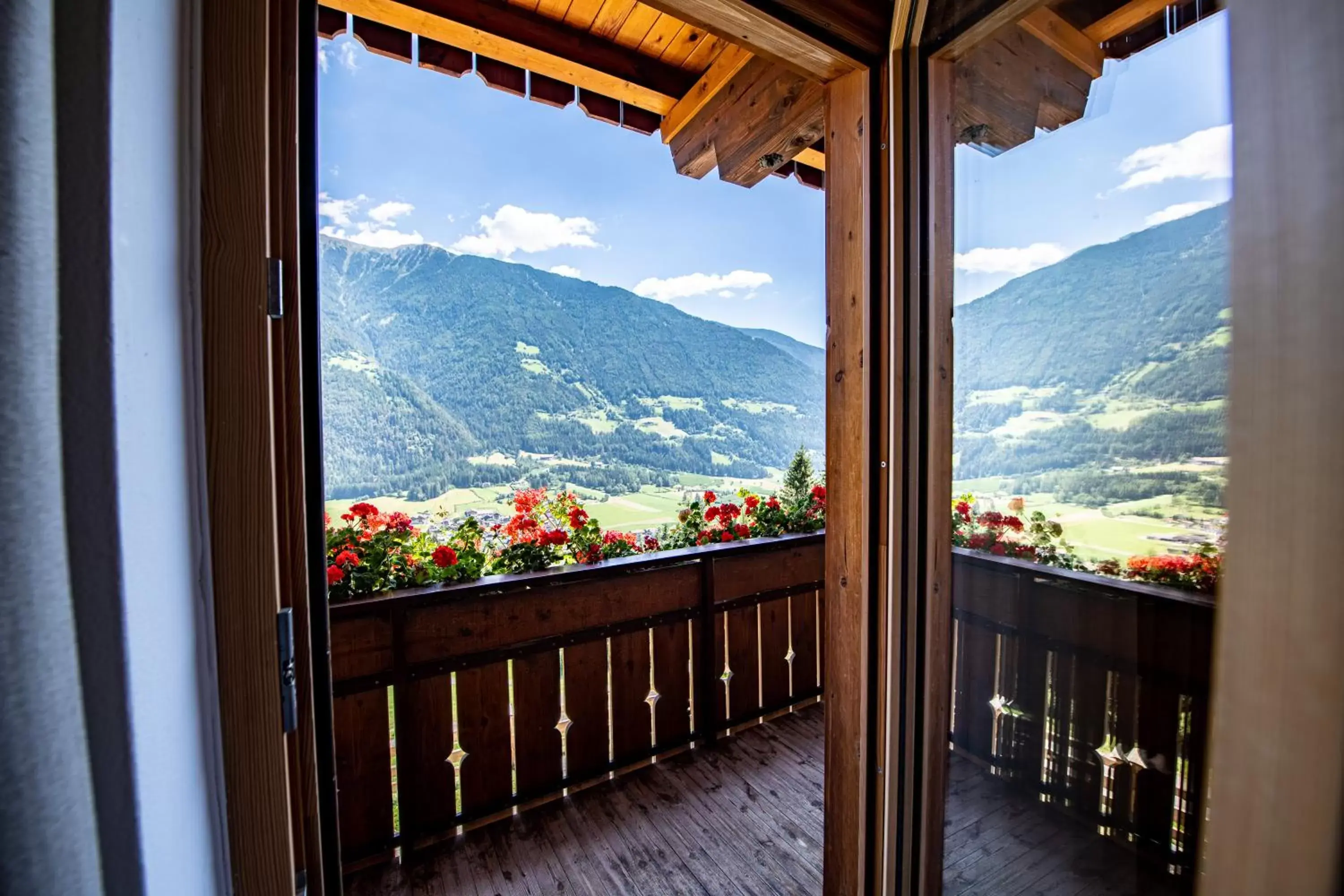 View (from property/room), Mountain View in Gasthof Bauhof