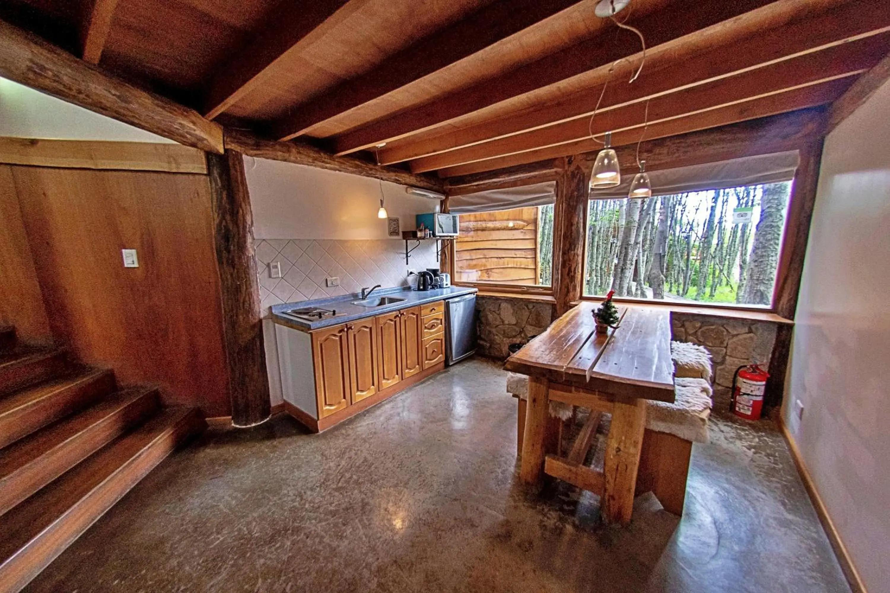 Breakfast, Kitchen/Kitchenette in Patagonia Villa Lodge