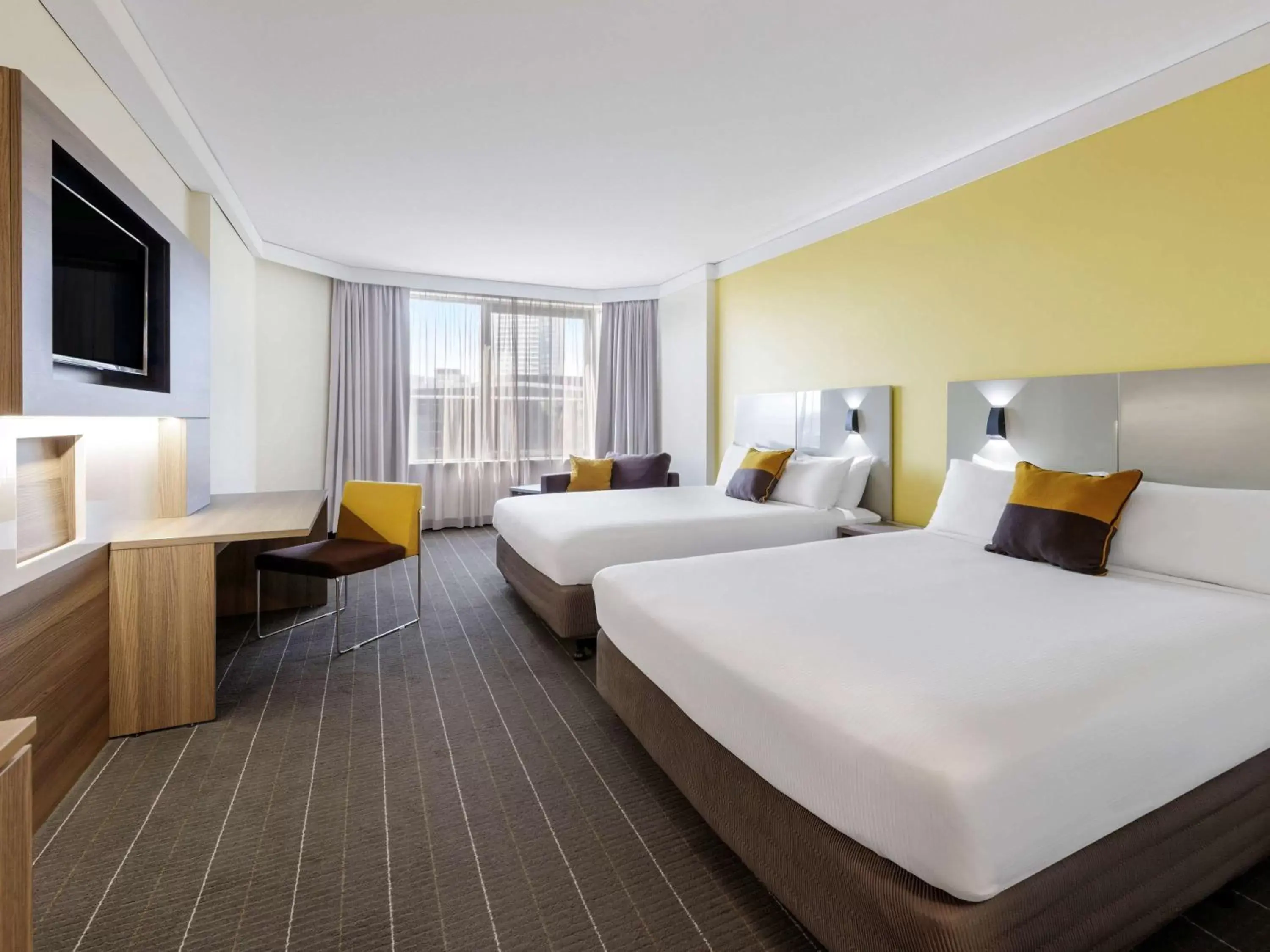 Photo of the whole room, Bed in Novotel Sydney Central