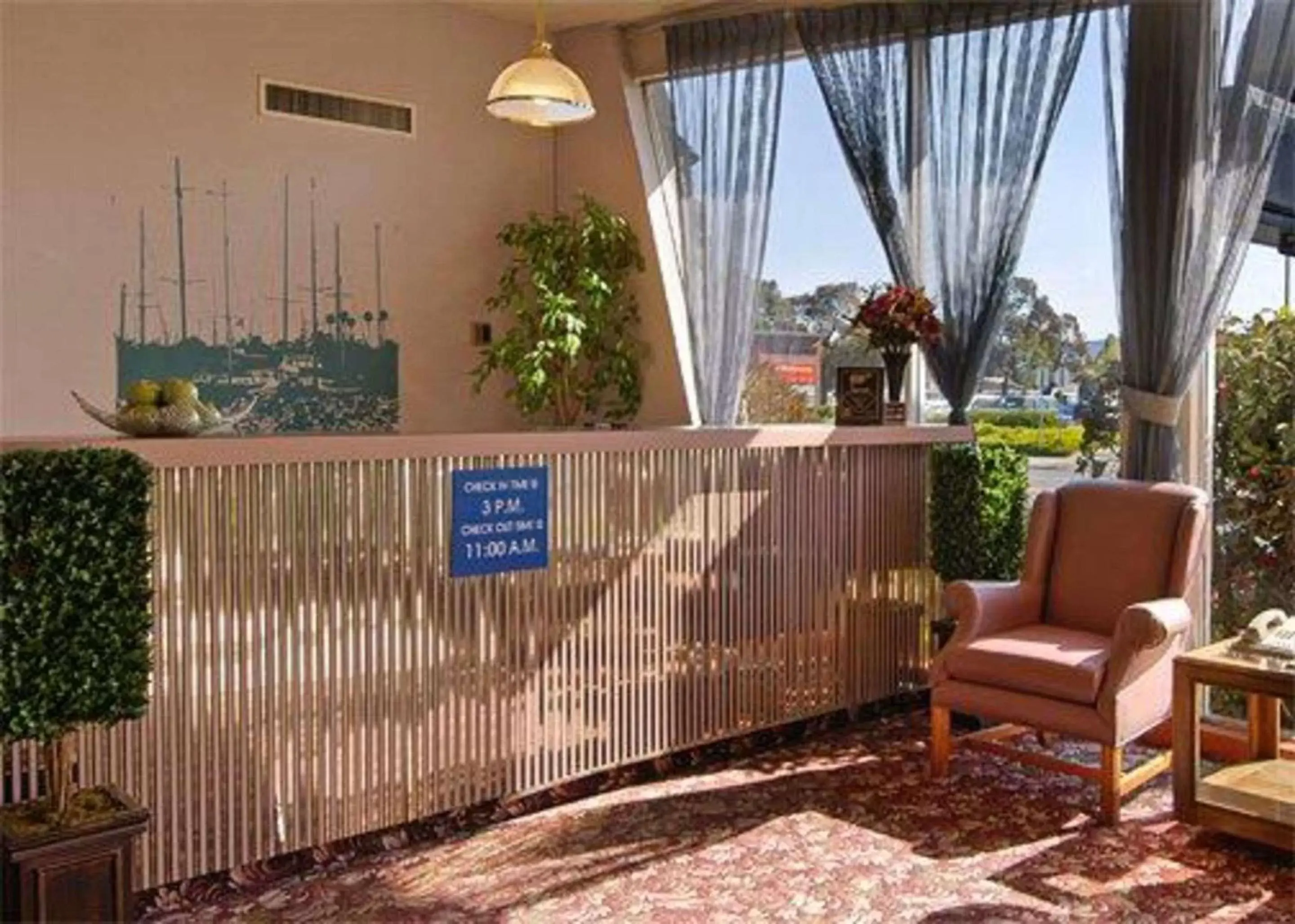 Lobby or reception, Lobby/Reception in Rodeway Inn Alameda-Oakland