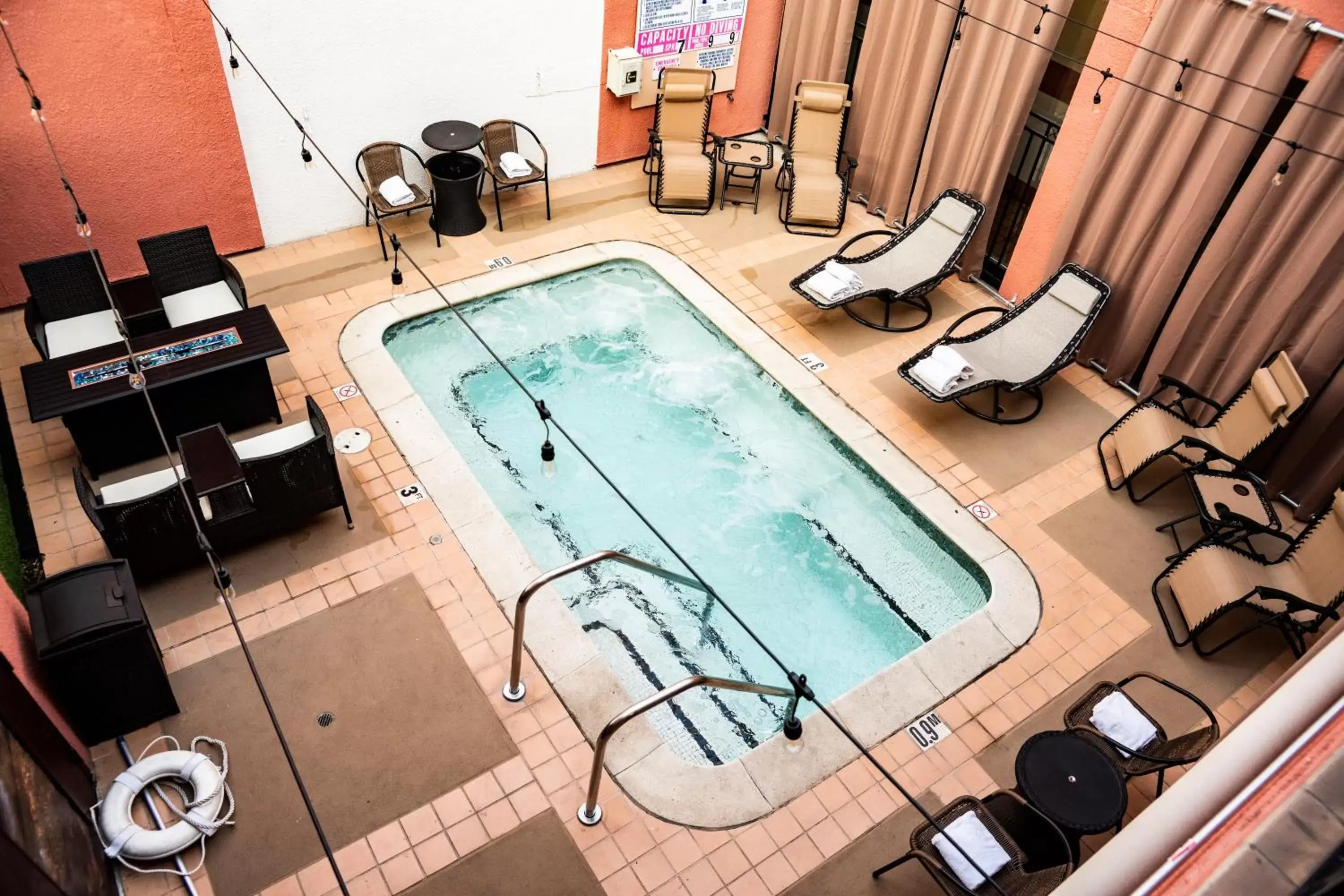 Hot Tub, Pool View in Days Inn by Wyndham Concord