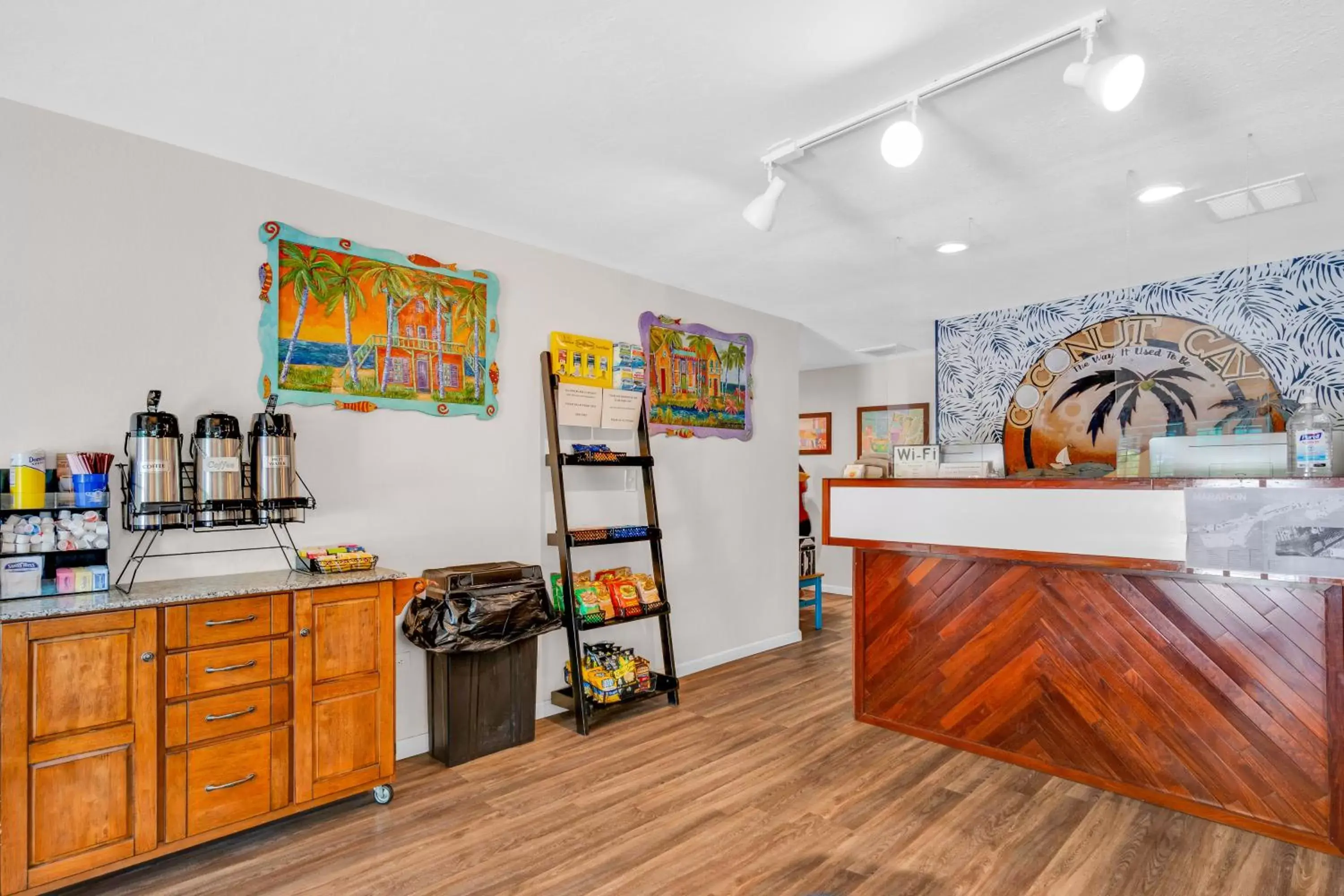 Lobby or reception in Coconut Cay Resort Lobby or reception in Coconut Cay Resort