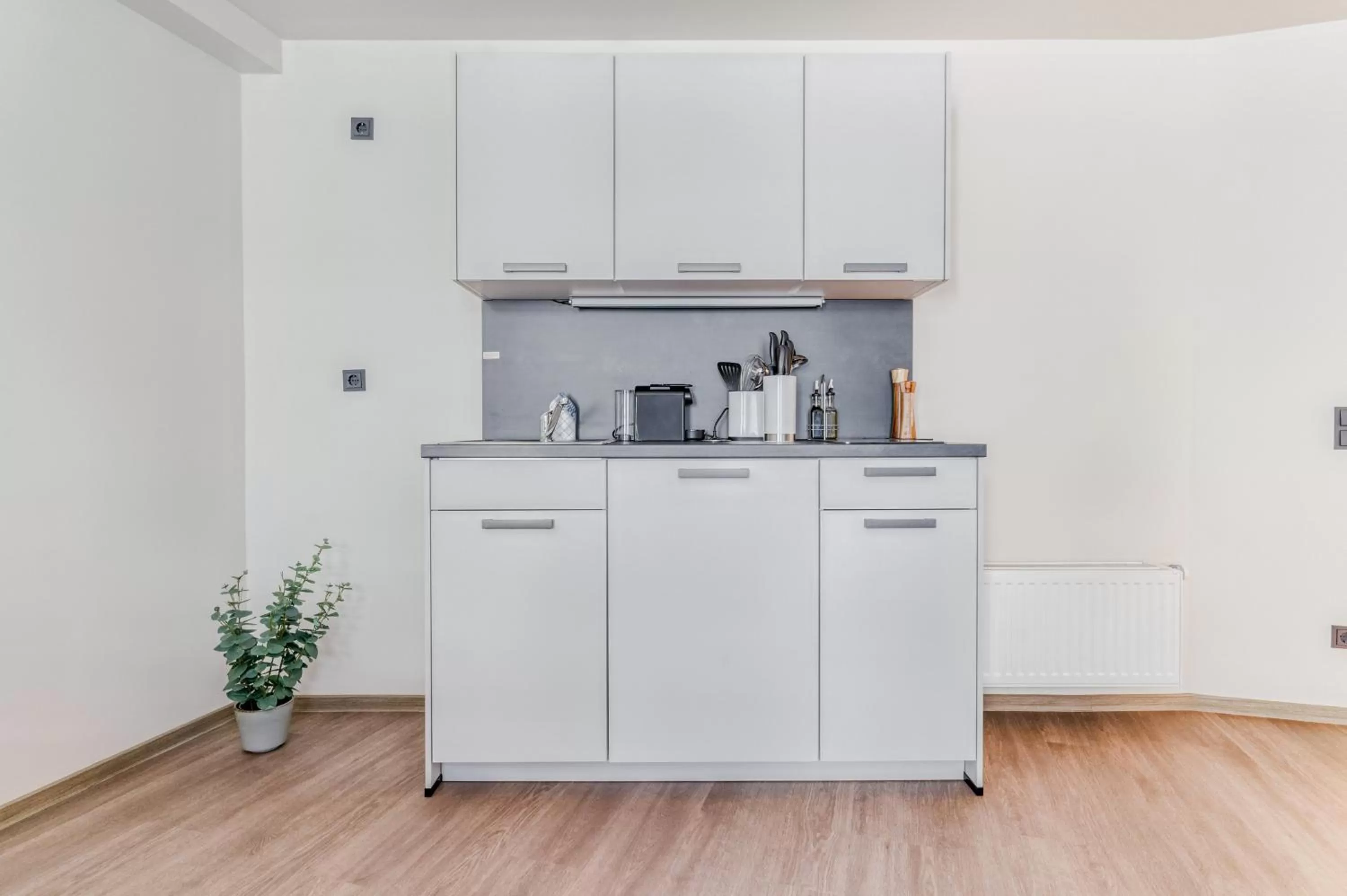 Coffee/tea facilities in Limehome Leipzig Oelßner's Hof