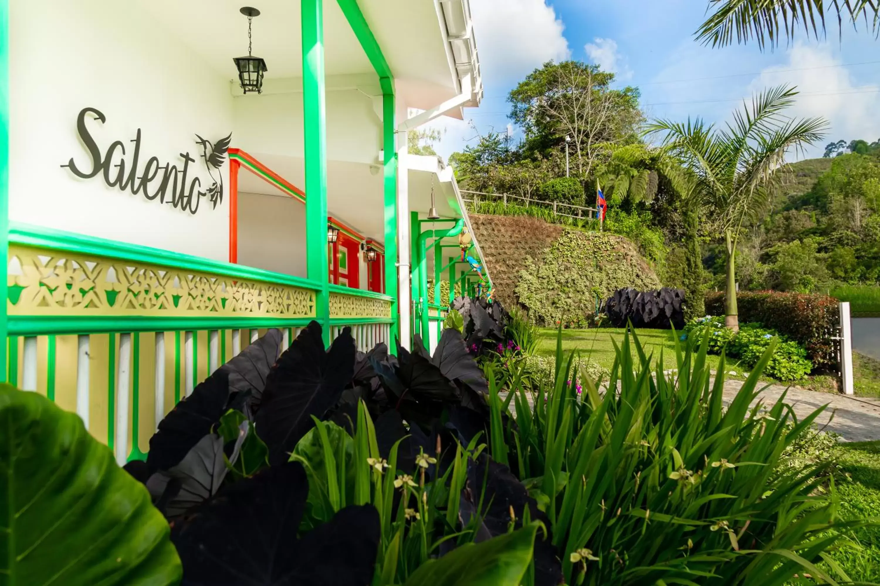 Property building in Hotel Mirador de Boquia Salento Property building in Hotel Mirador de Boquia Salento