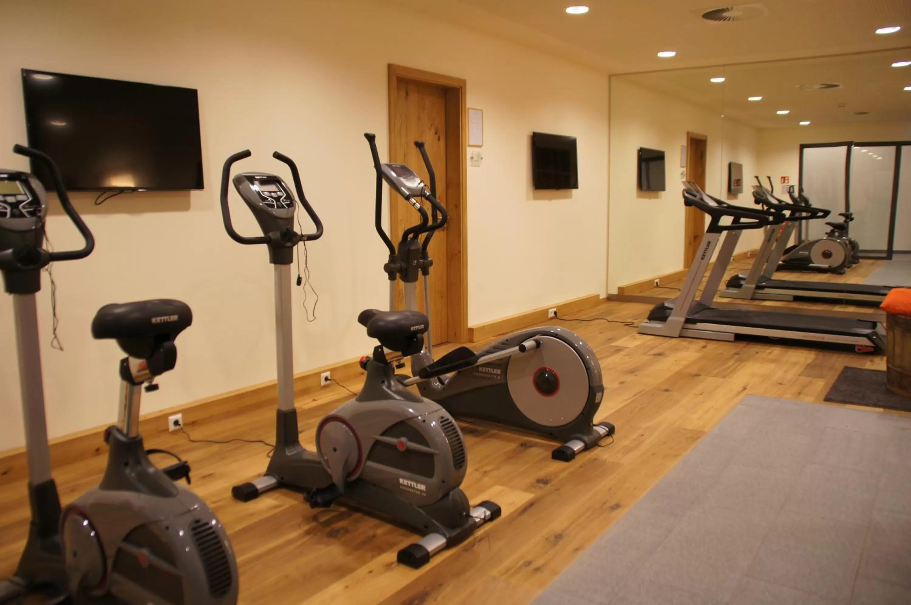 Fitness centre/facilities in Hotel Linde