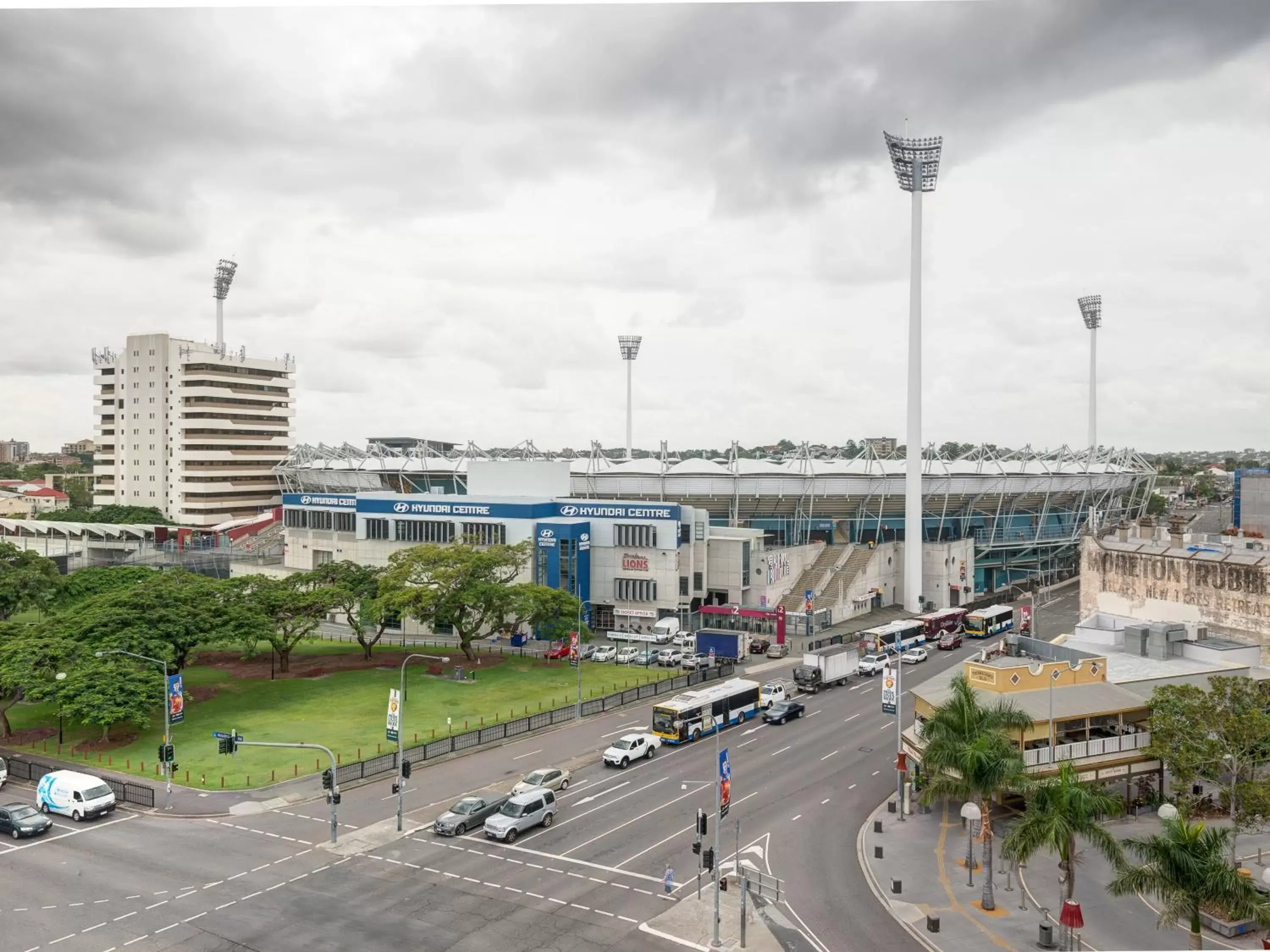 Bird's eye view in Gabba Central Apartments