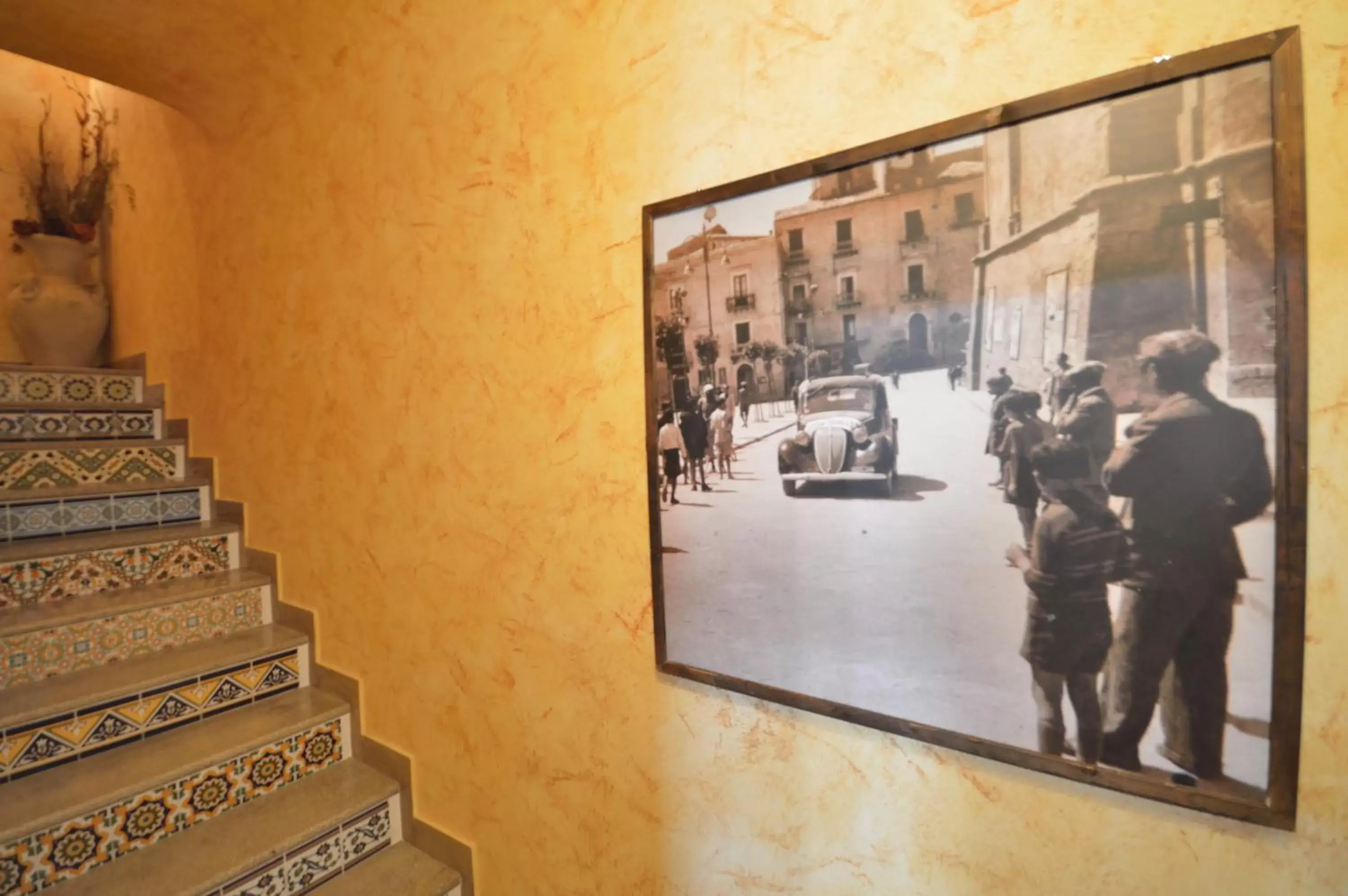 Decorative detail in B&B Del Centro