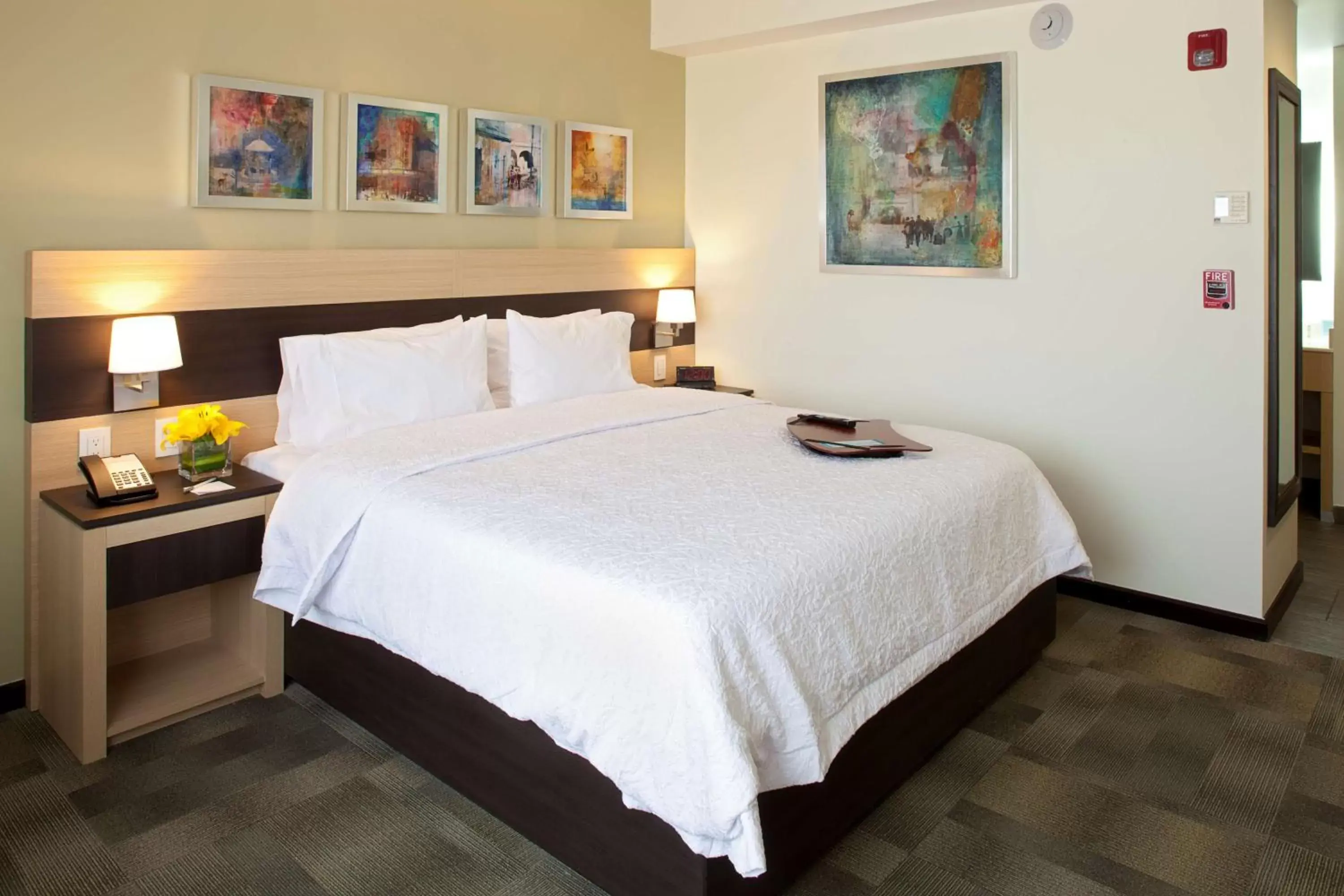 Bed in Hampton Inn by Hilton Silao-Aeropuerto, Mexico