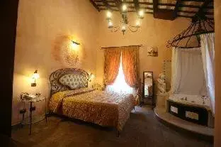 Bed in Relais Castrum Boccea