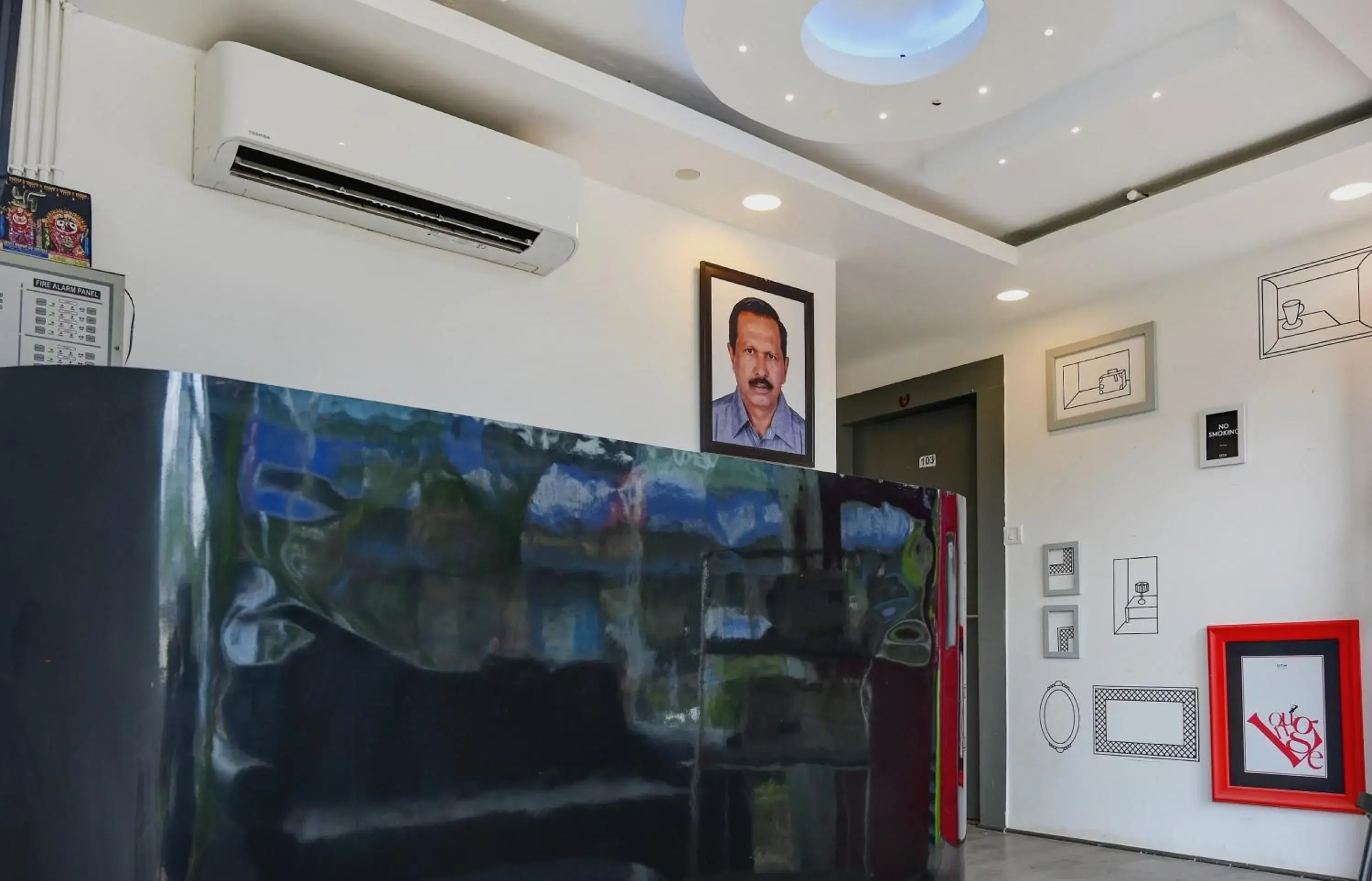 Lobby or reception in Super OYO Townhouse 412 Aditya International