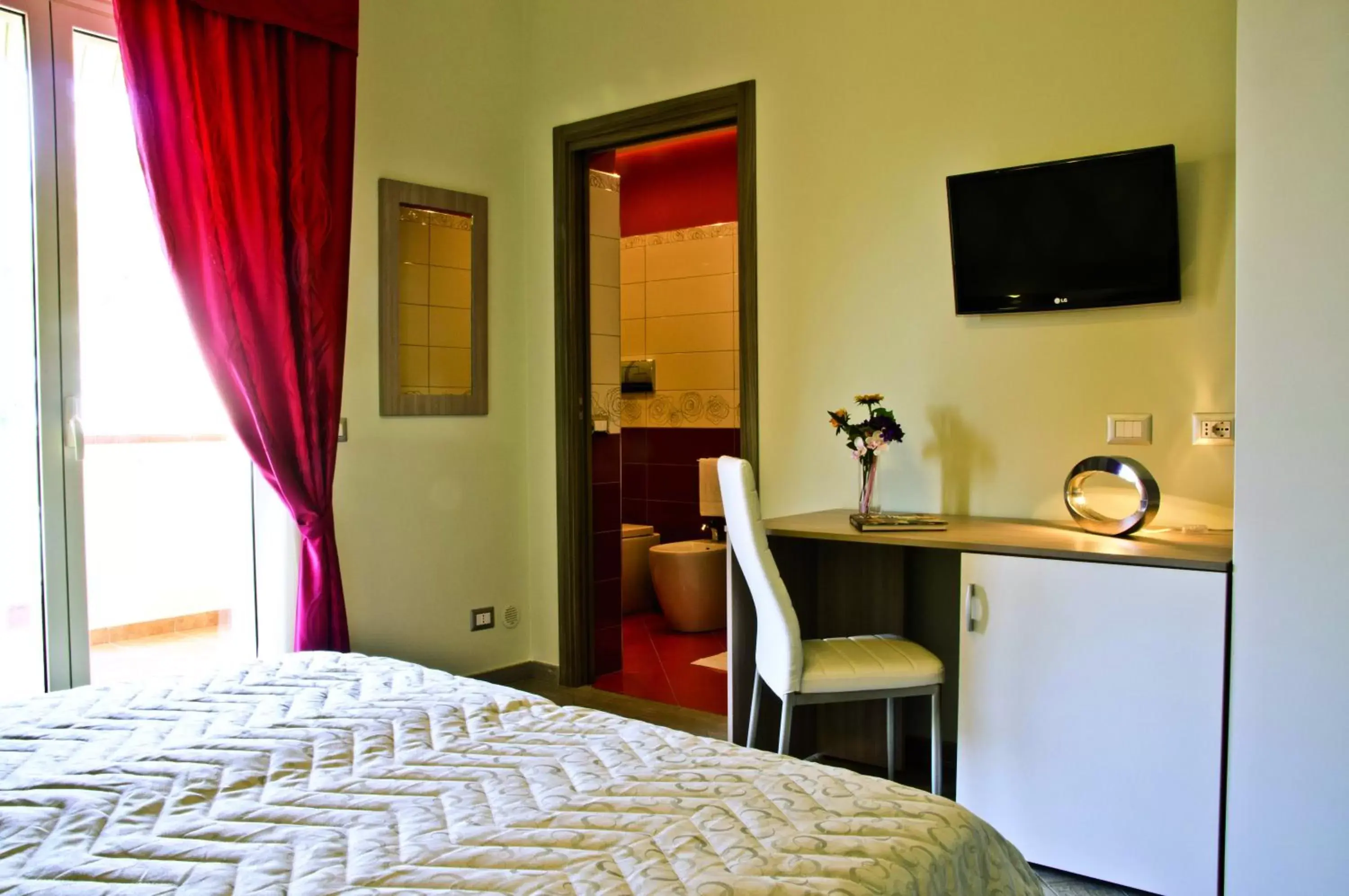 Bathroom, Bed in B&B Albachiara Bathroom, Bed in B&B Albachiara