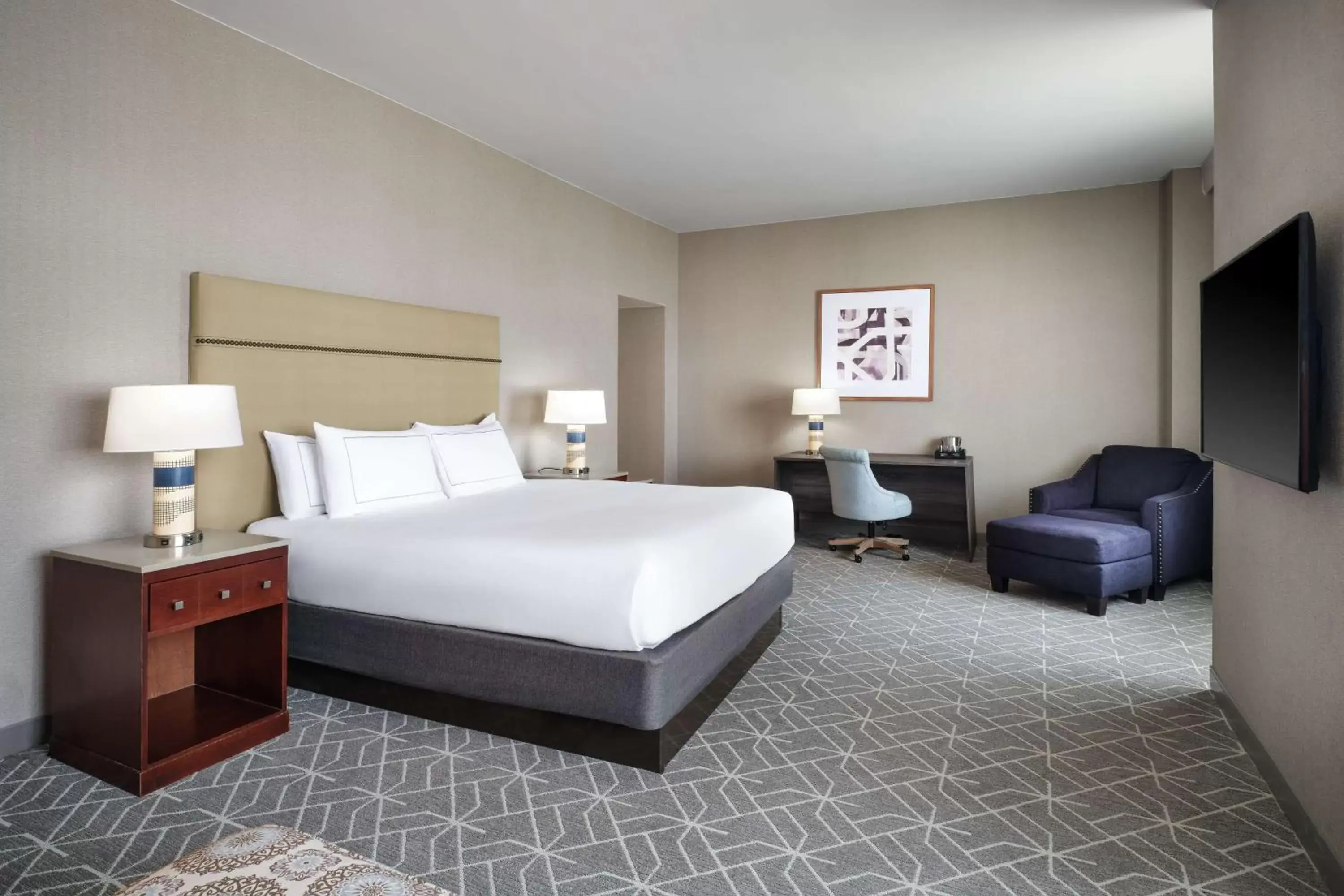 Bed in Hilton Richardson Dallas, TX Bed in Hilton Richardson Dallas, TX