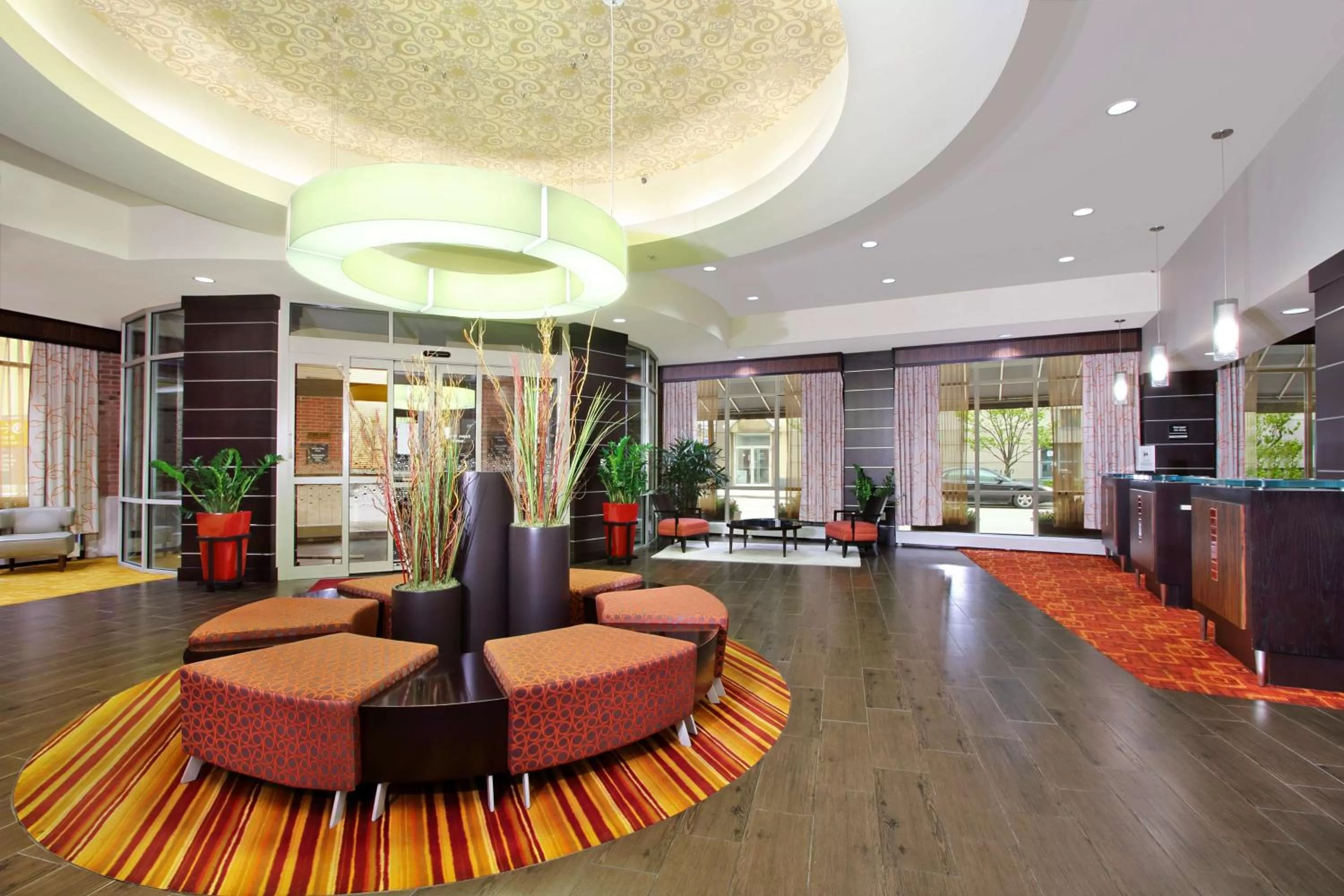 Lobby or reception in Hampton Inn & Suites Columbus-Downtown, Ohio