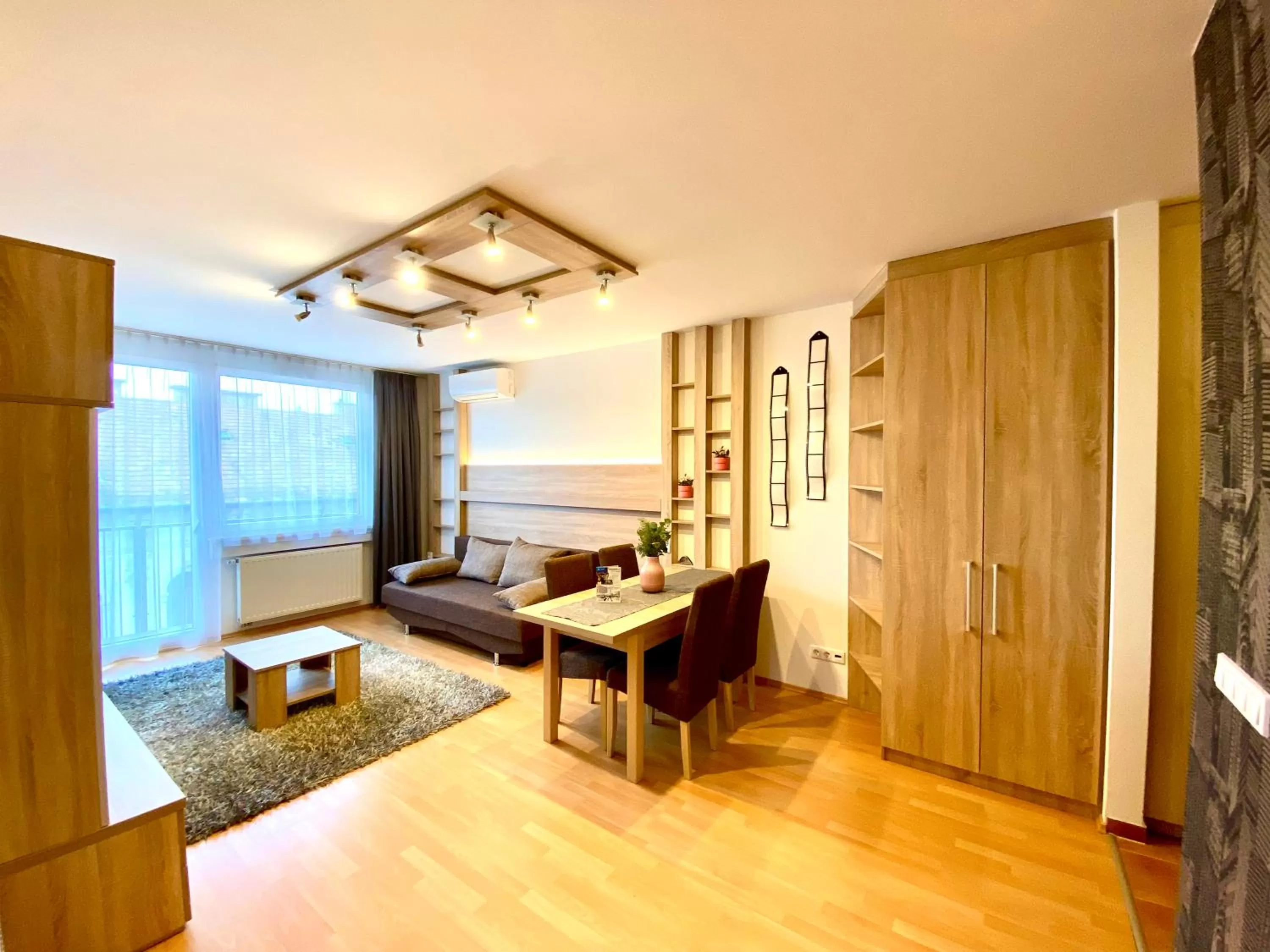 Living room in Keleti Aparthotel