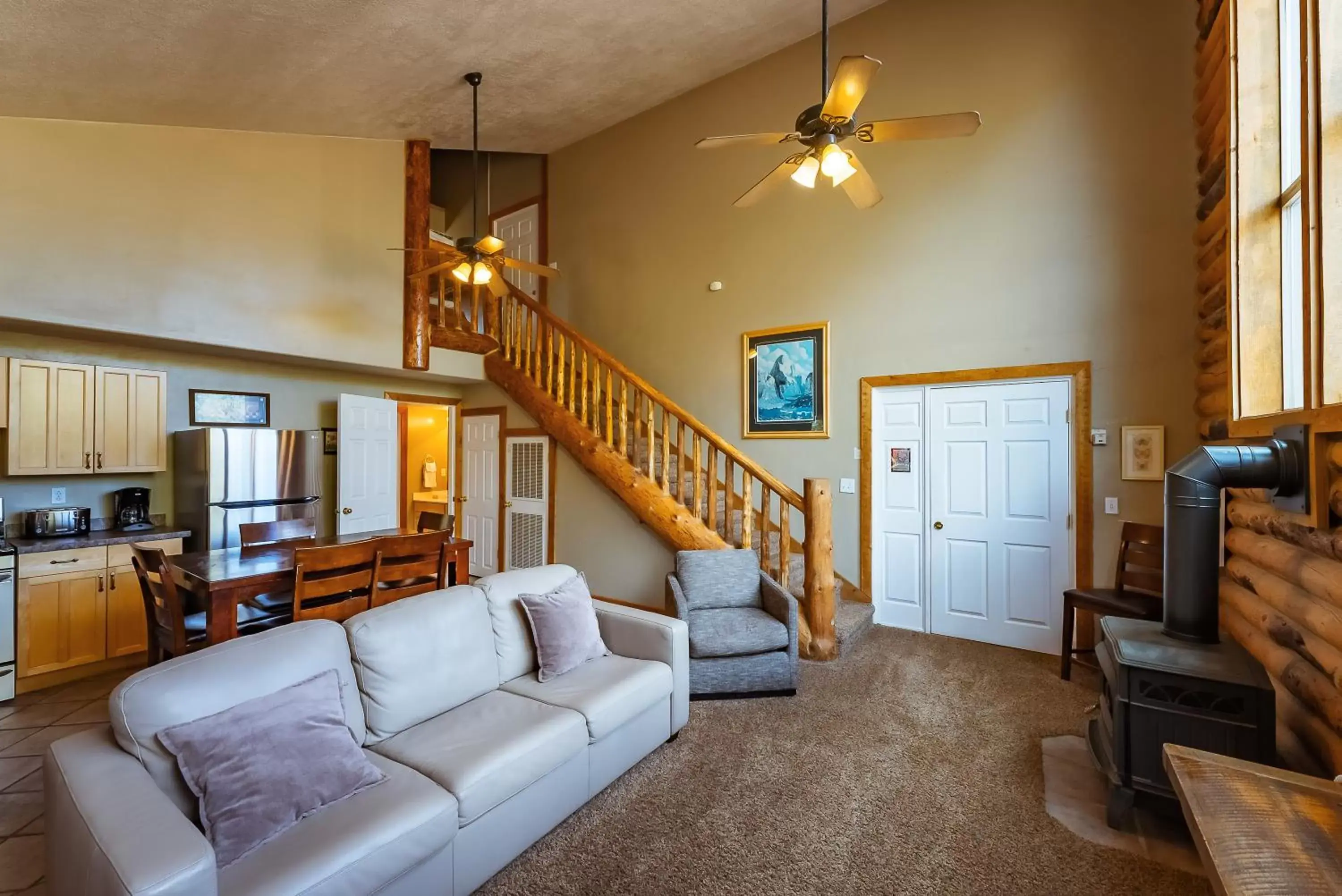 Seating Area in Zion Ponderosa Ranch Resort