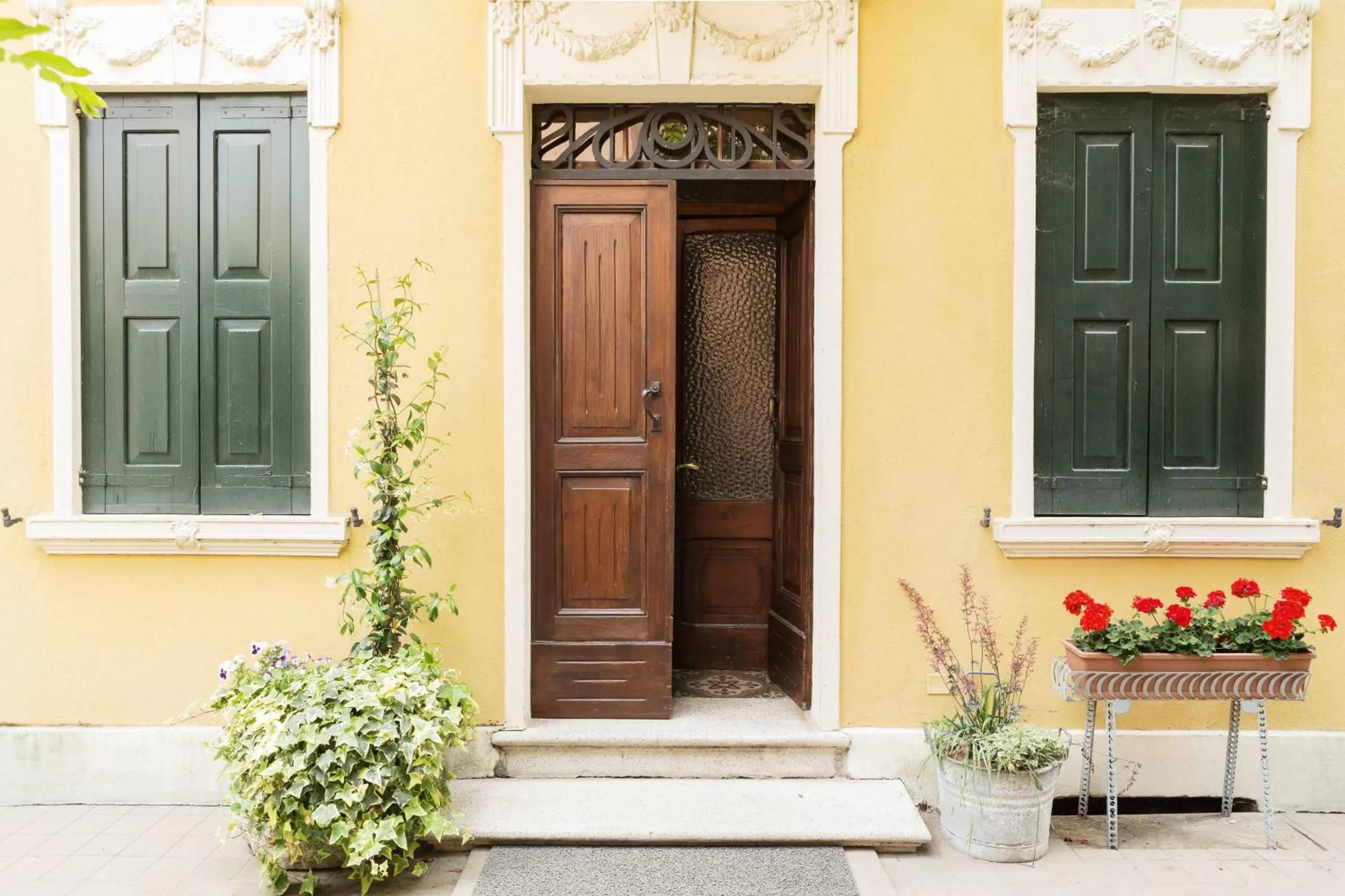 Facade/entrance in La Casa delle Zie