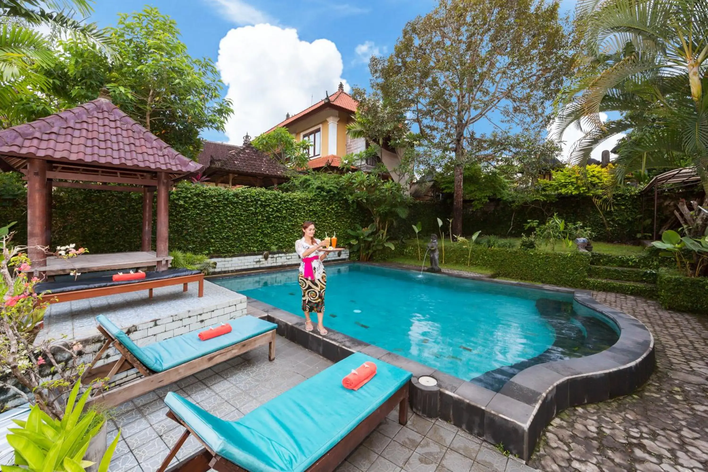 Property building, Swimming Pool in Sayong House