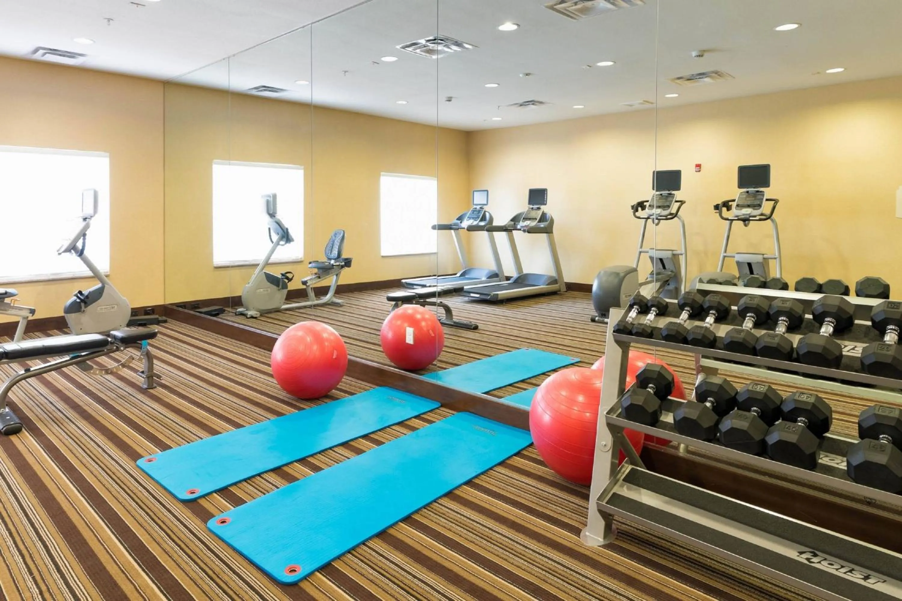 Fitness centre/facilities in TownePlace Suites by Marriott El Paso Airport