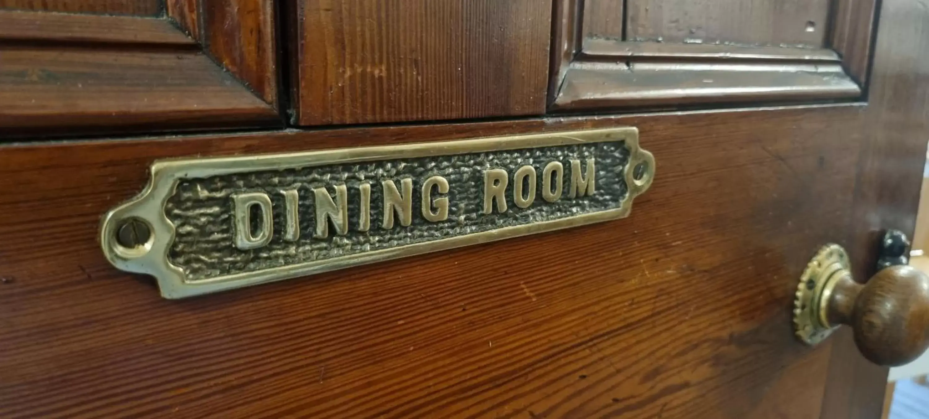 Dining area, Property Logo/Sign in Glencoe Guest House