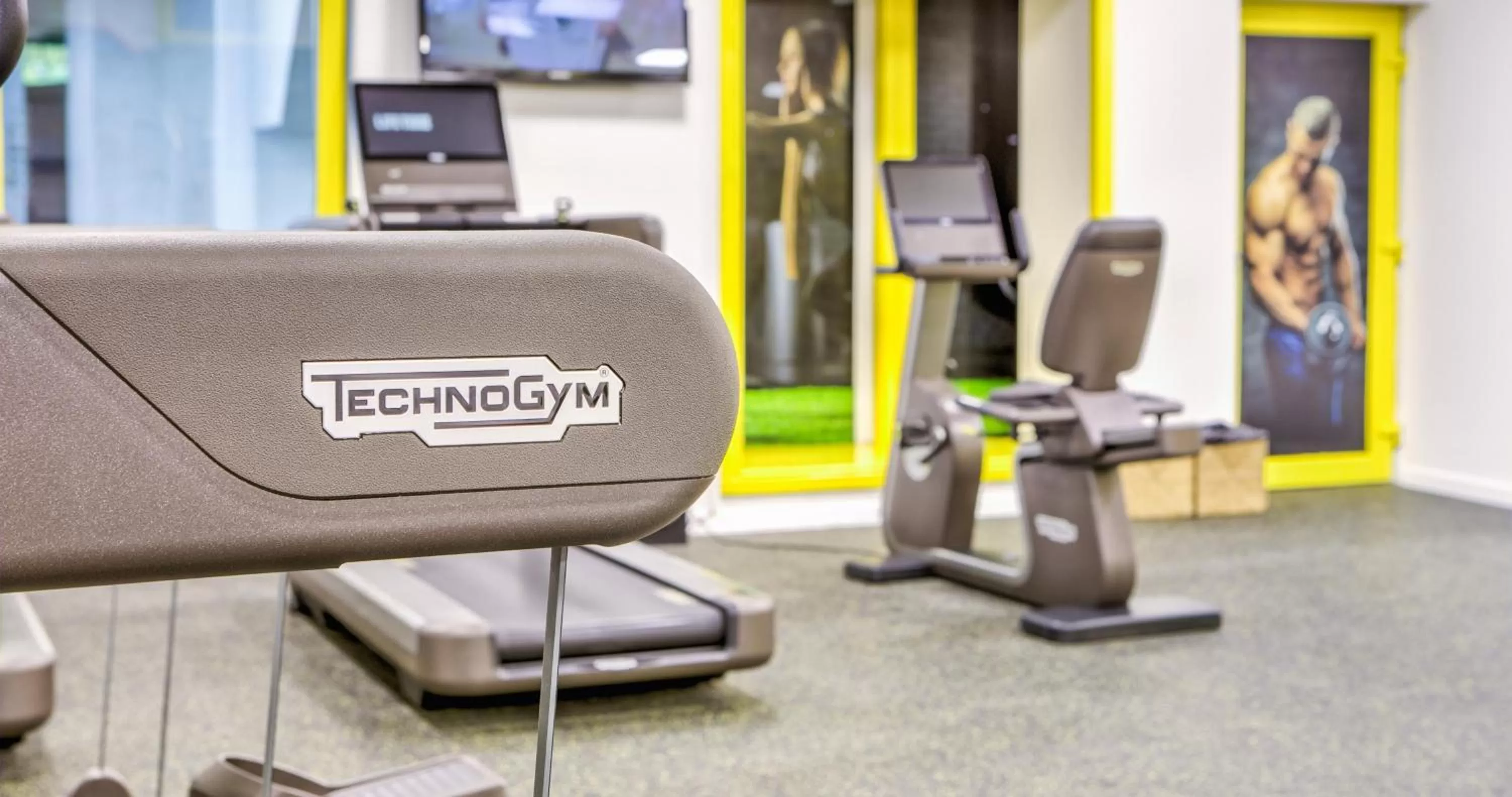 Fitness centre/facilities in Alpin Resort Hotel