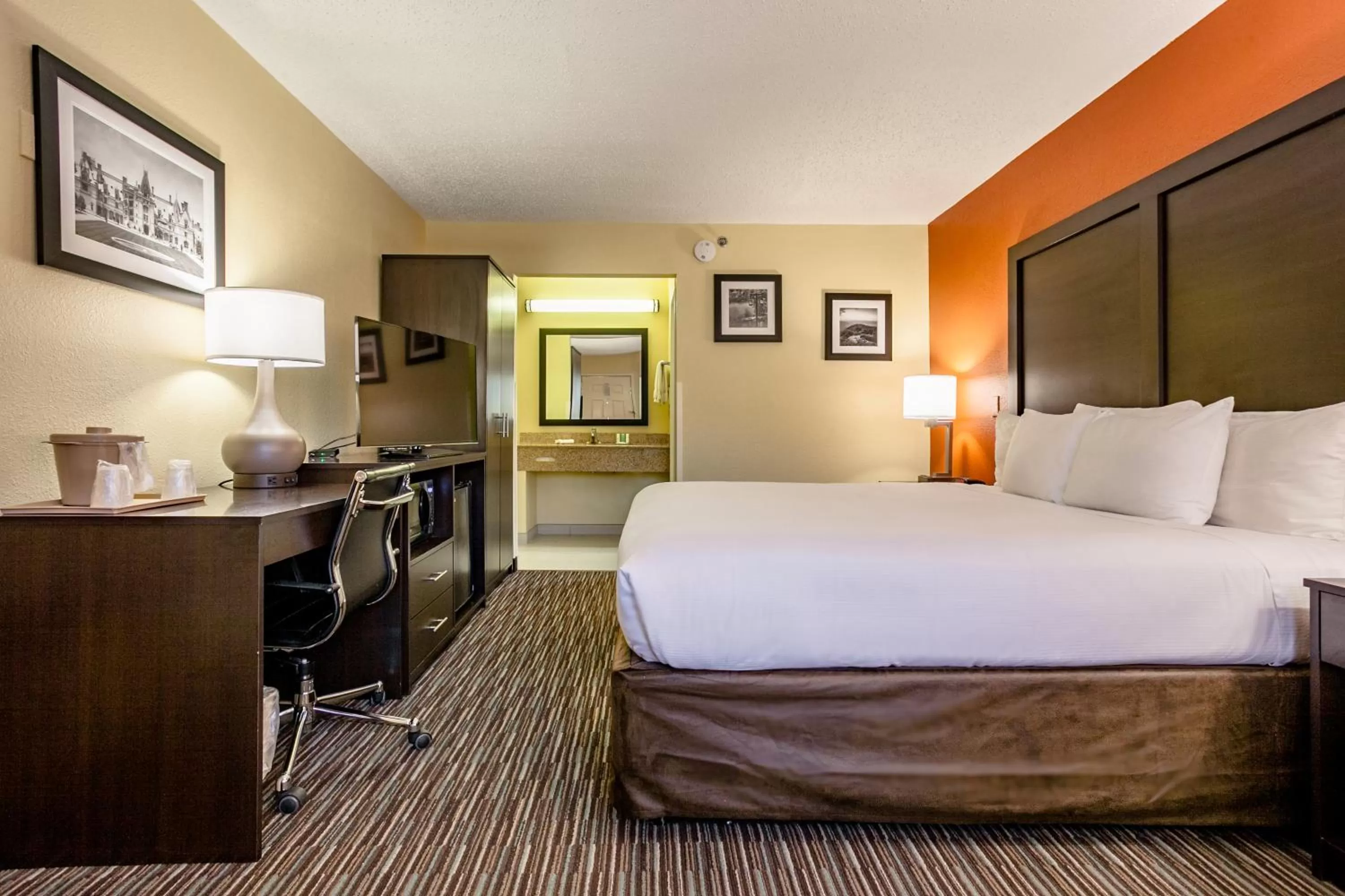 Photo of the whole room, Bed in Clarion Inn Biltmore Village