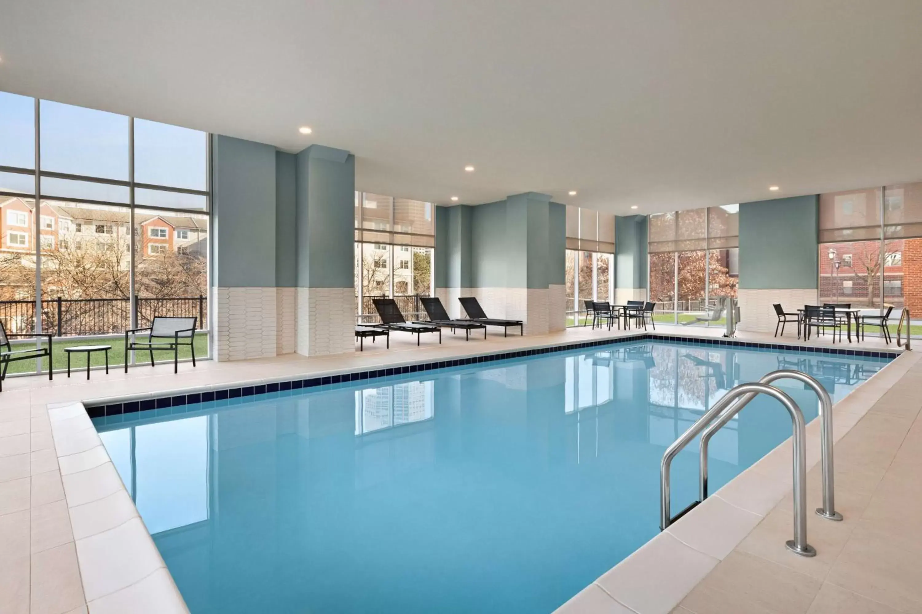 Pool view, Swimming Pool in Homewood Suites by Hilton Indianapolis Downtown IUPUI