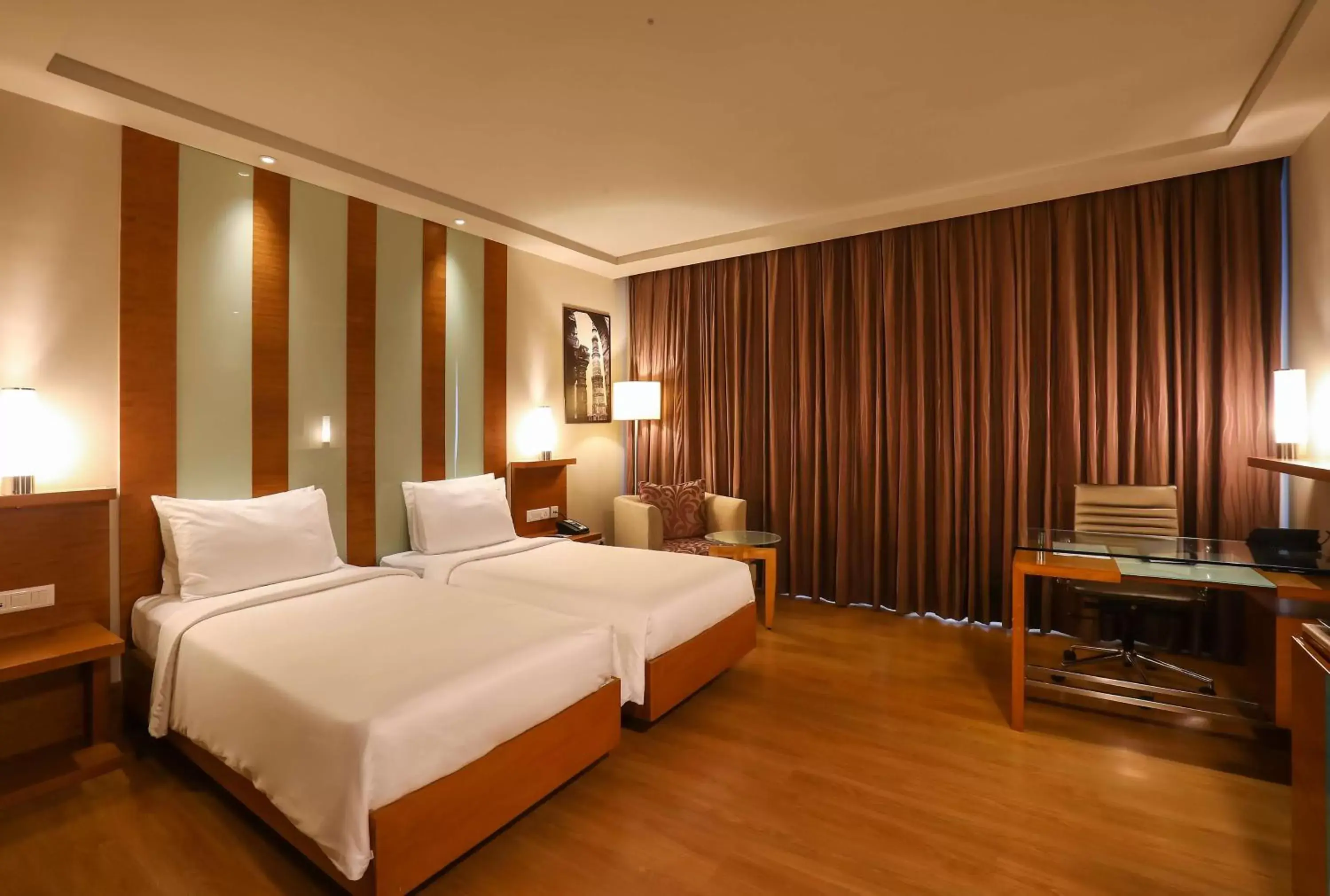 Photo of the whole room, Bed in Radisson Blu Hotel Chennai City Centre