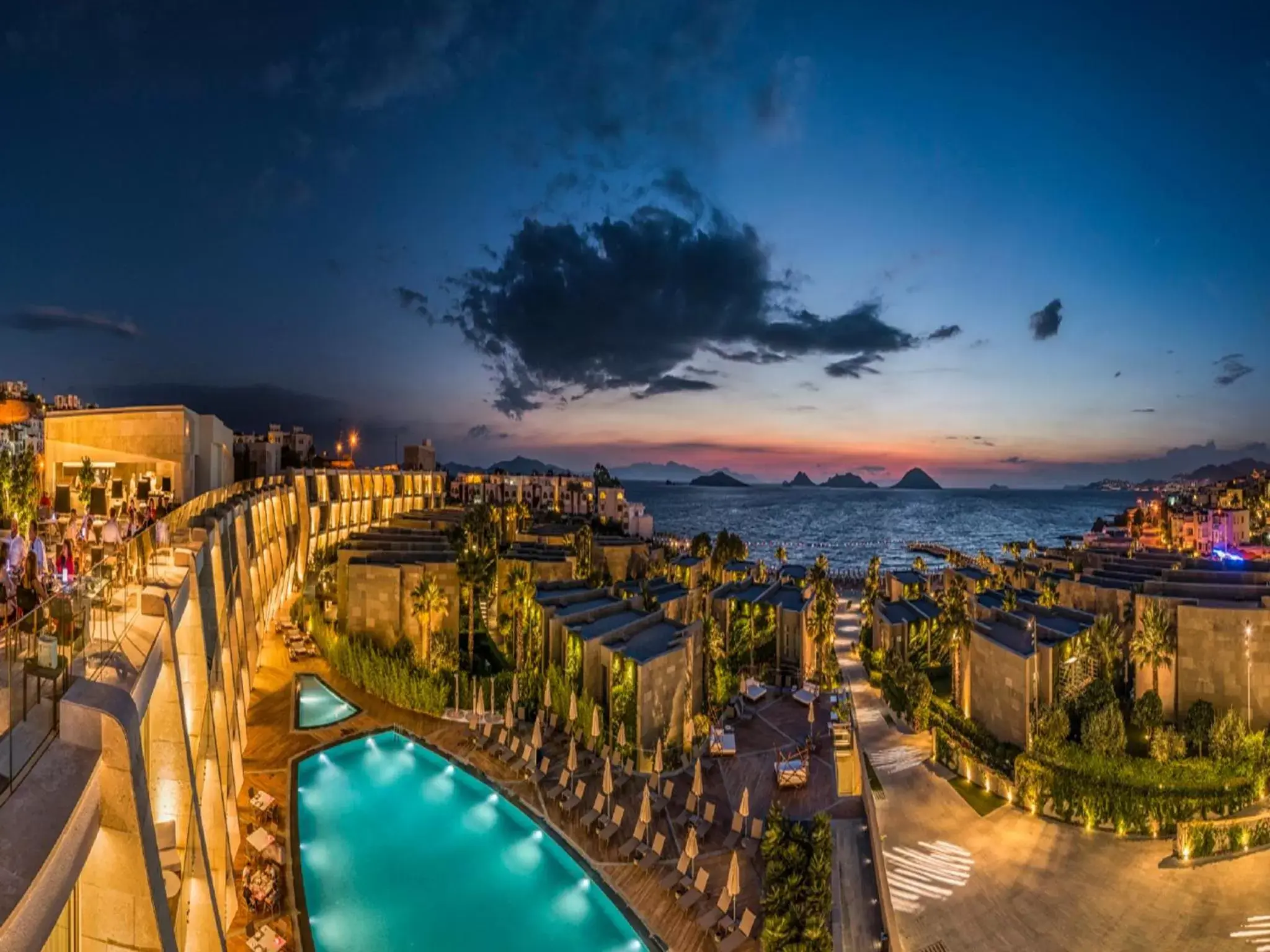 Bird's eye view in Swissôtel Resort Bodrum Beach