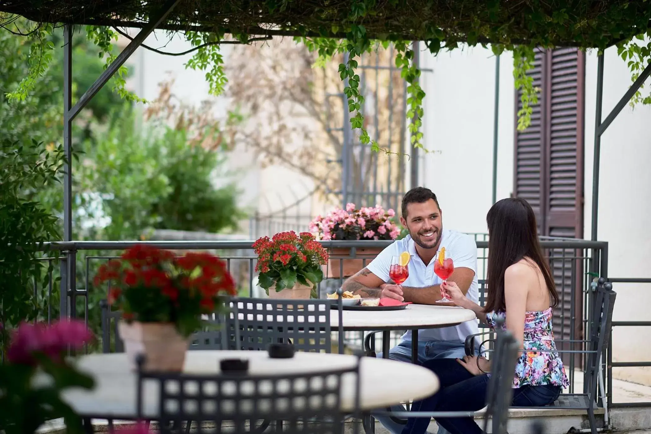 Balcony/Terrace in Albergo Chiusarelli