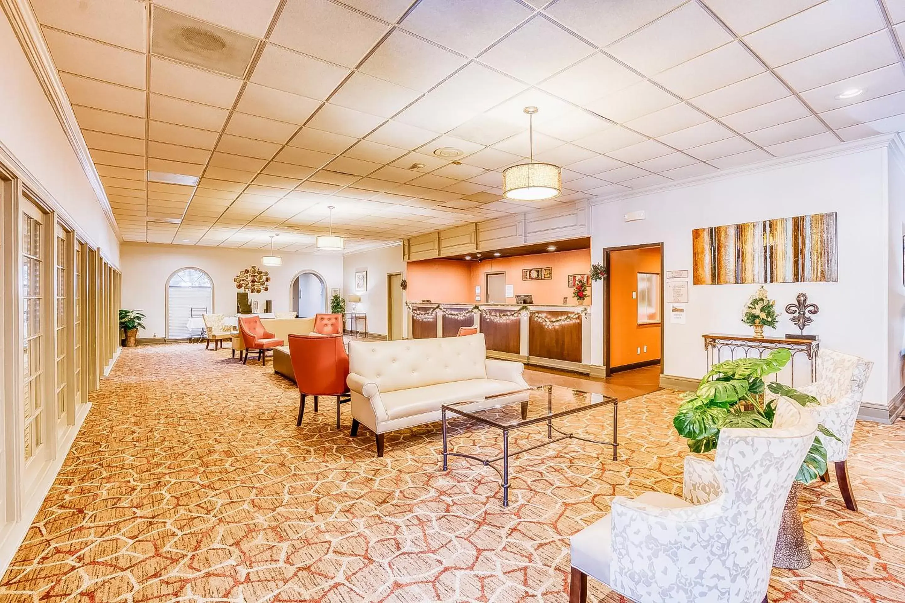 Lobby or reception in OYO Hotel Monroe LA I-20