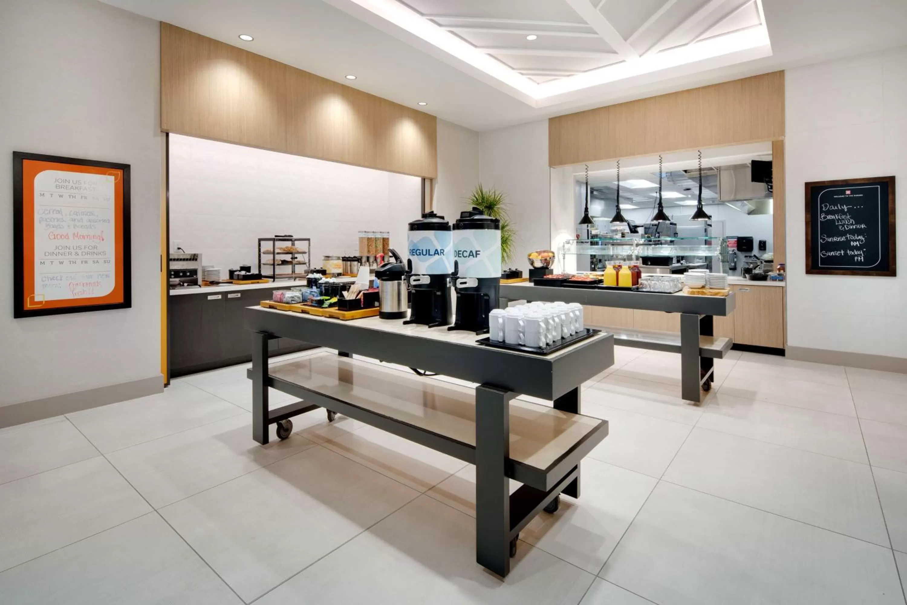 Breakfast in Hilton Garden Inn Panama City Airport, Fl