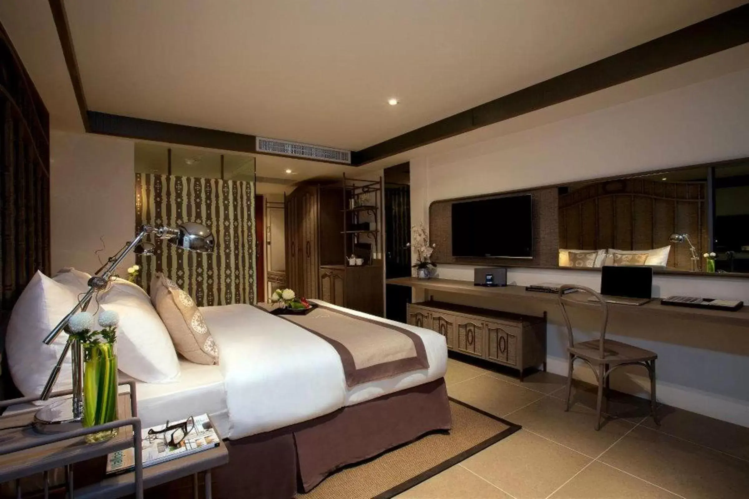 Bed in Riva Surya Bangkok - SHA Extra Plus