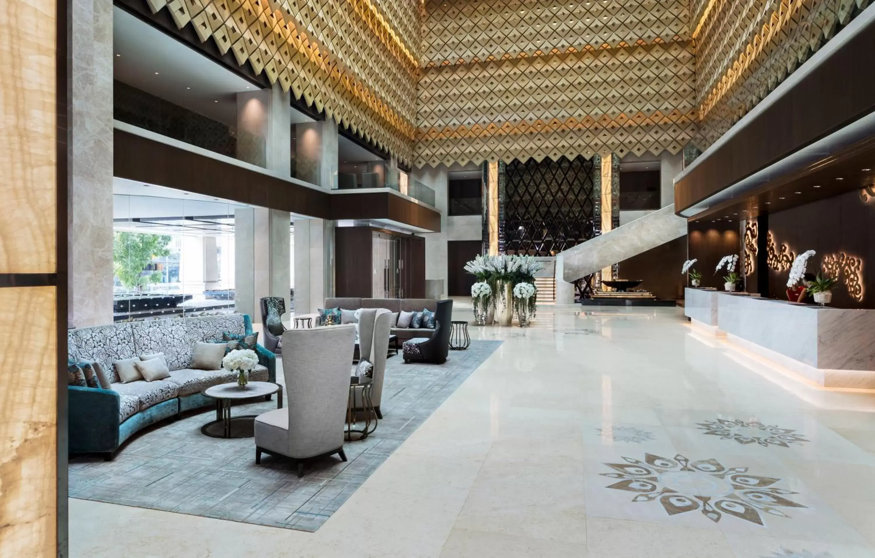Lobby or reception, Lobby/Reception in Lancaster Bangkok