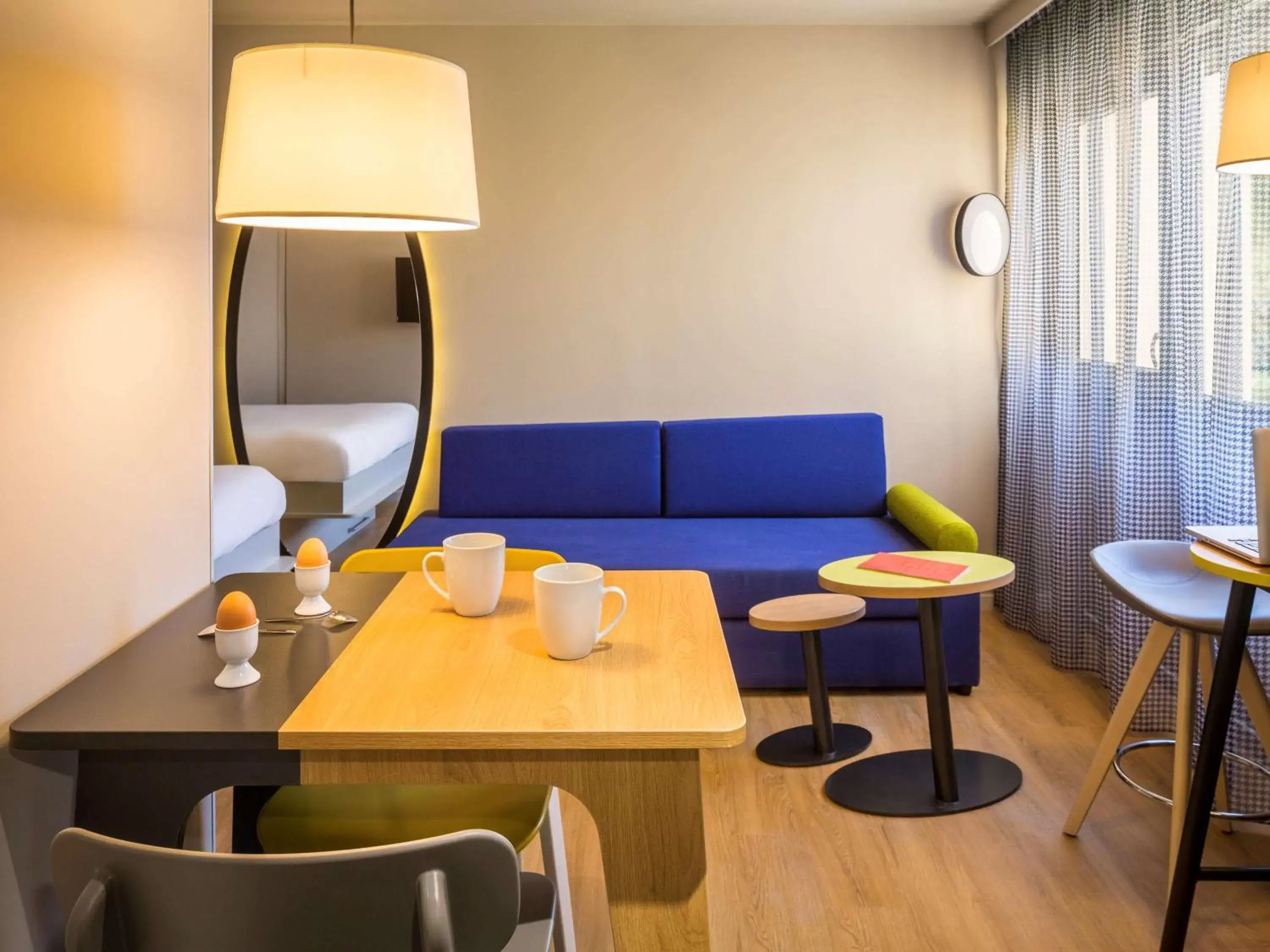 Photo of the whole room, Seating Area in Aparthotel Adagio access Montpellier Centre