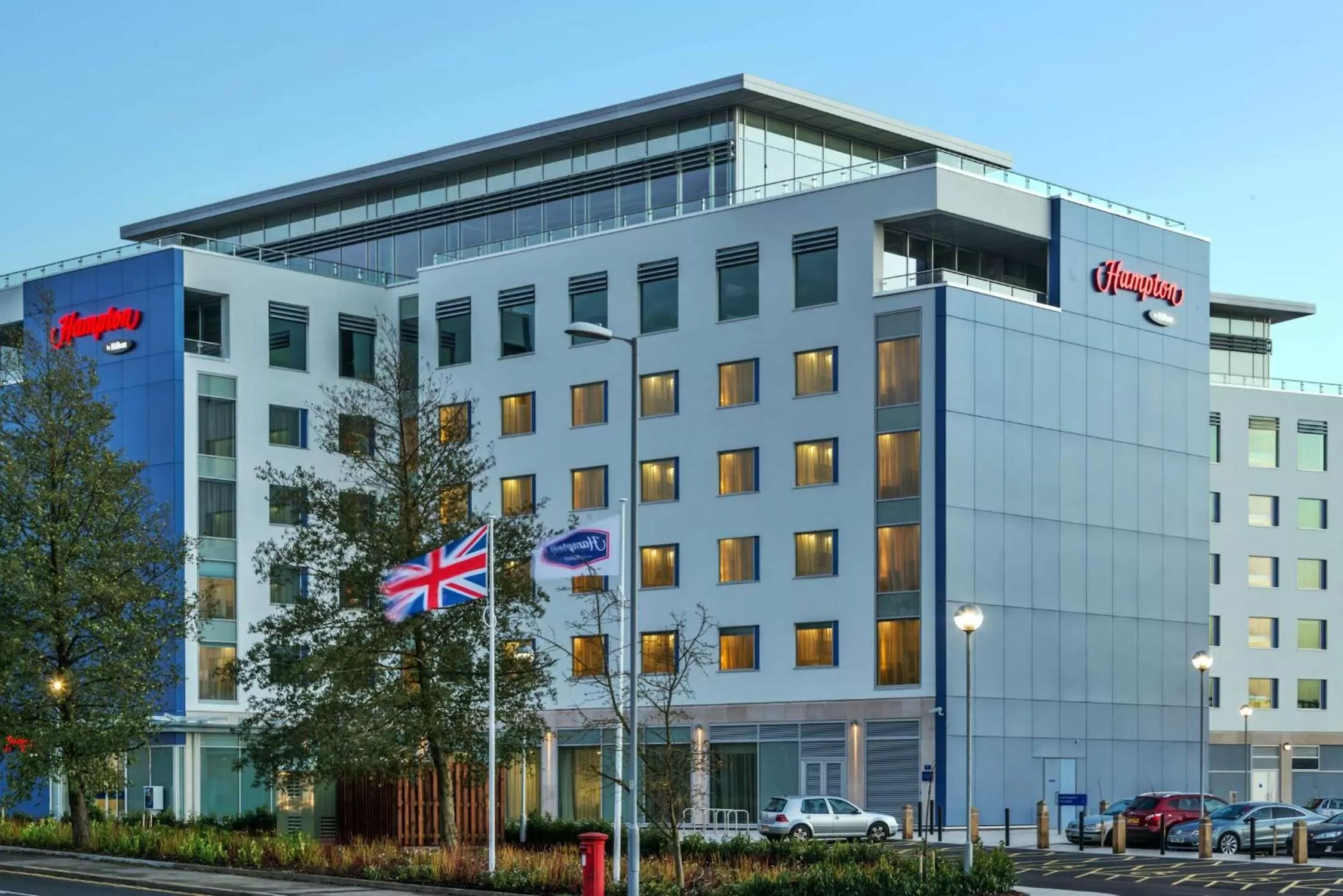 Property building in Hampton by Hilton Luton Airport