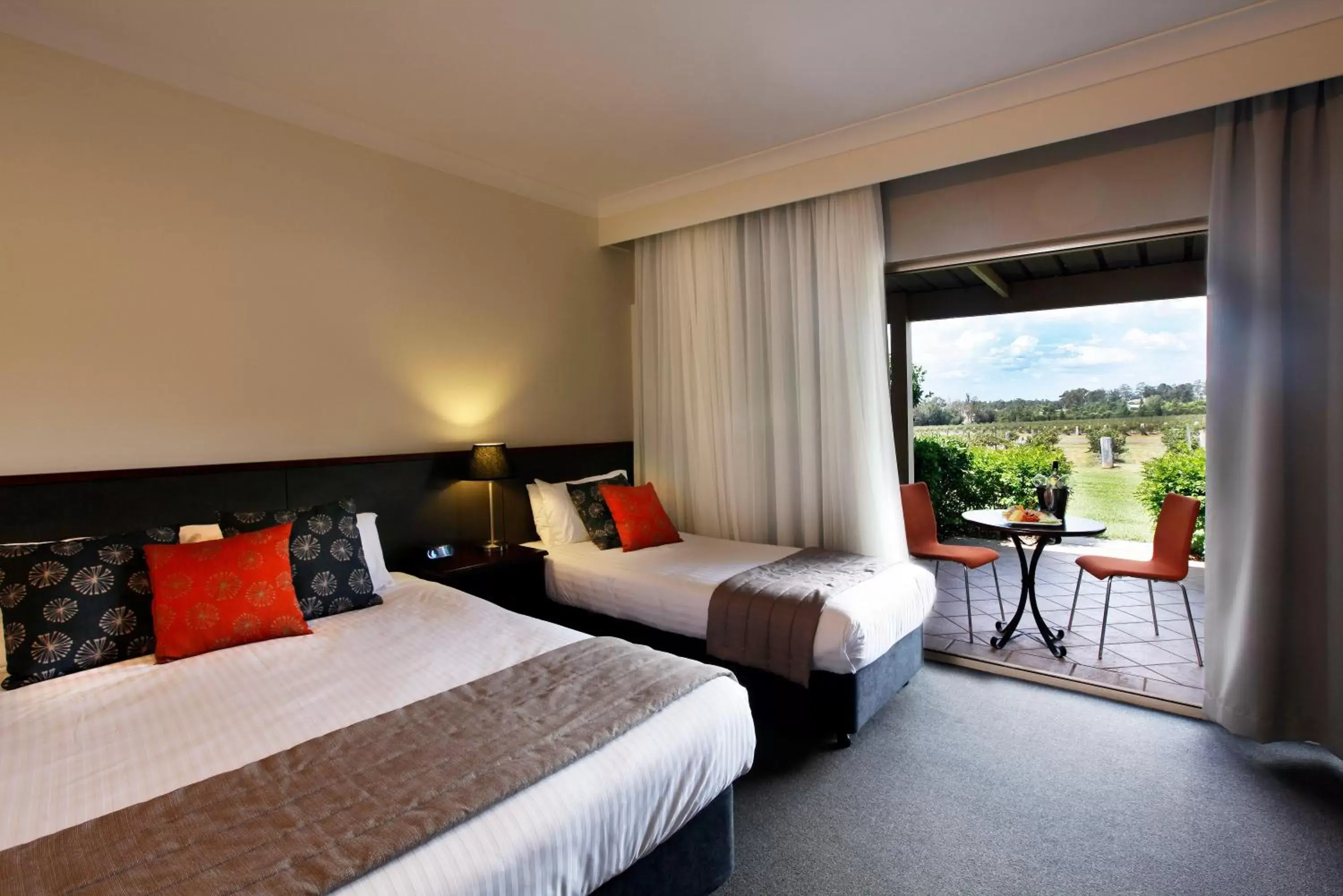 Bed in Harrigan's Hunter Valley