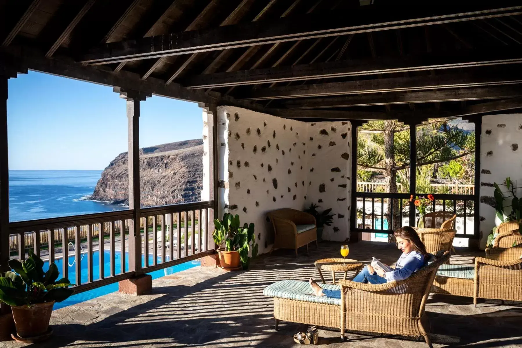 Balcony/Terrace in Parador de La Gomera