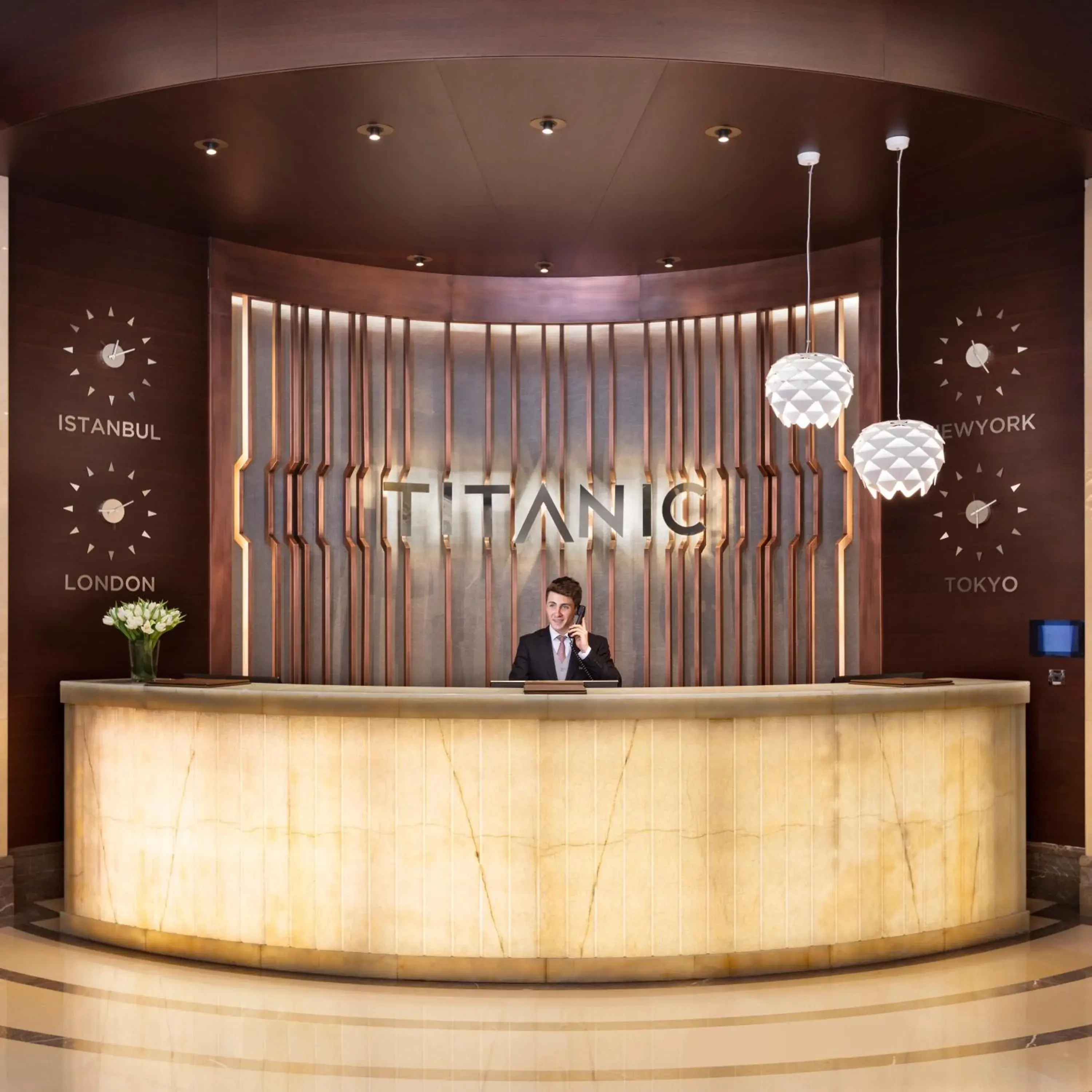 Lobby or reception, Staff in Titanic Business Kartal