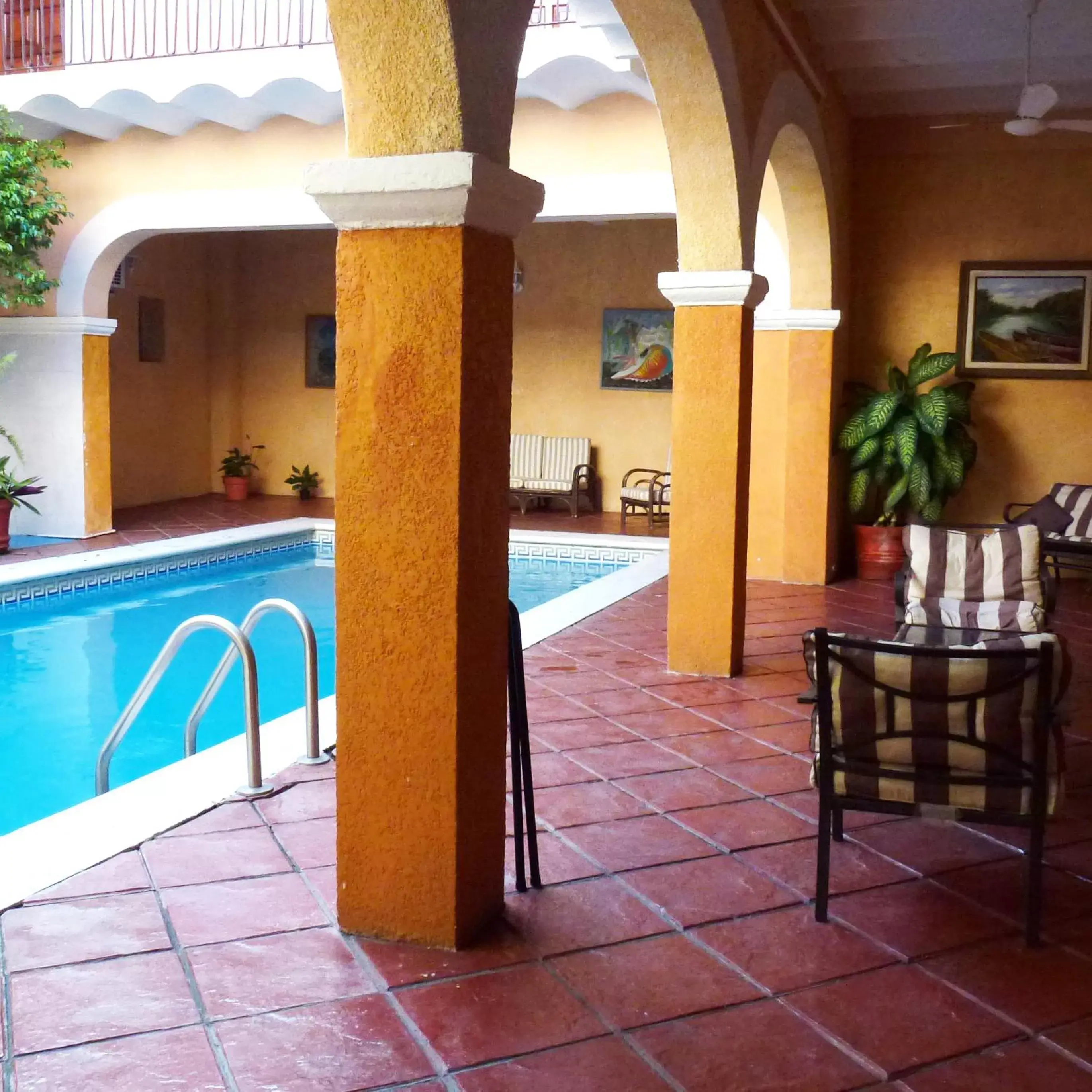 Swimming Pool in Posada Doña Lala