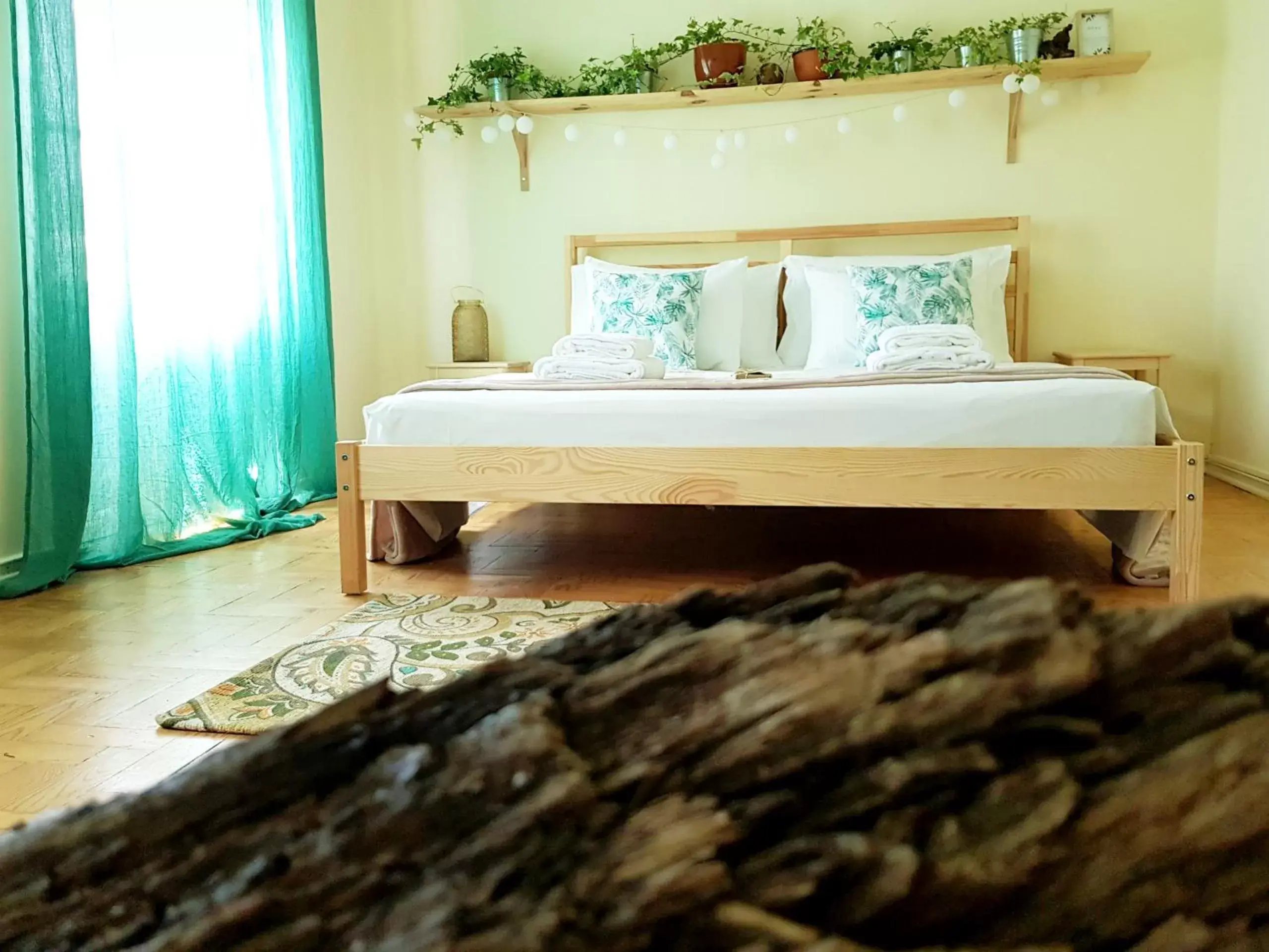 Bed in Green Element Guesthouse