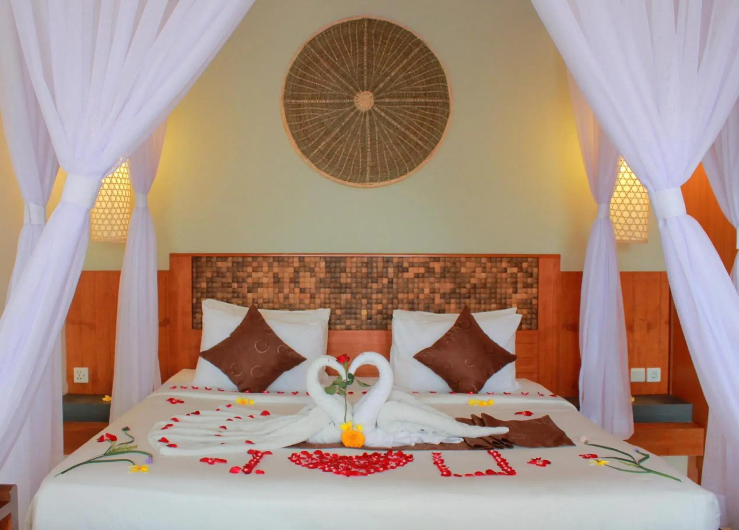 Bed in Maharaja Villas Bali - CHSE Certified