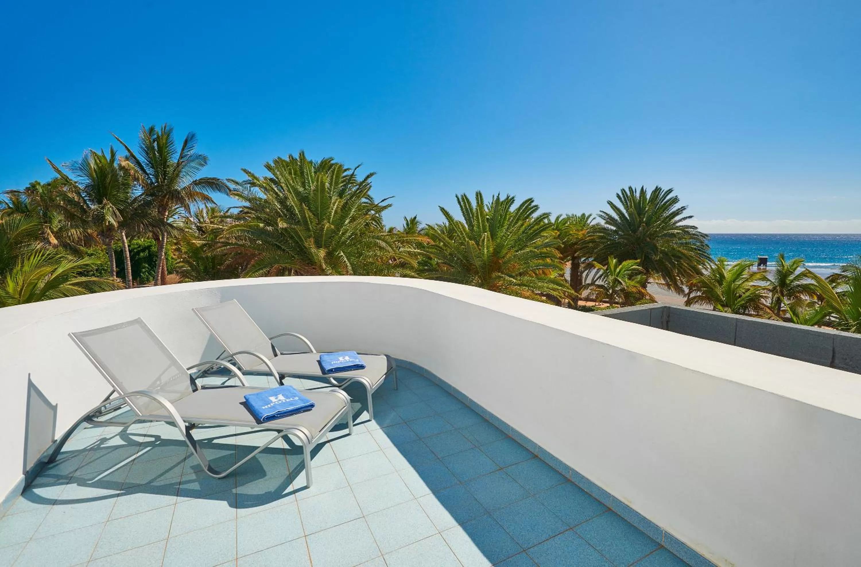 Balcony/Terrace in Hipotels La Geria