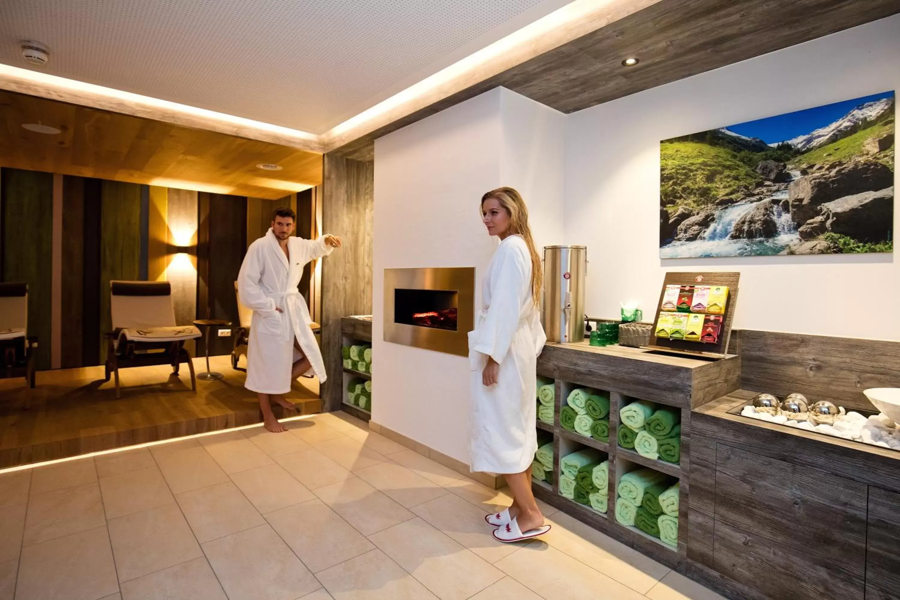 Spa and wellness centre/facilities, Guests in Hotel Zum Mohren