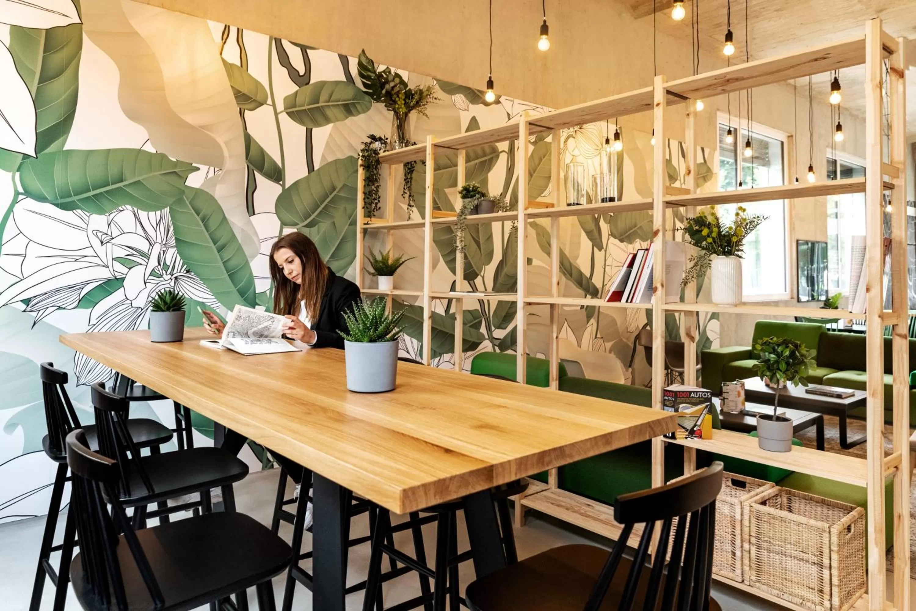 Lobby or reception in B&B HOTEL Basel